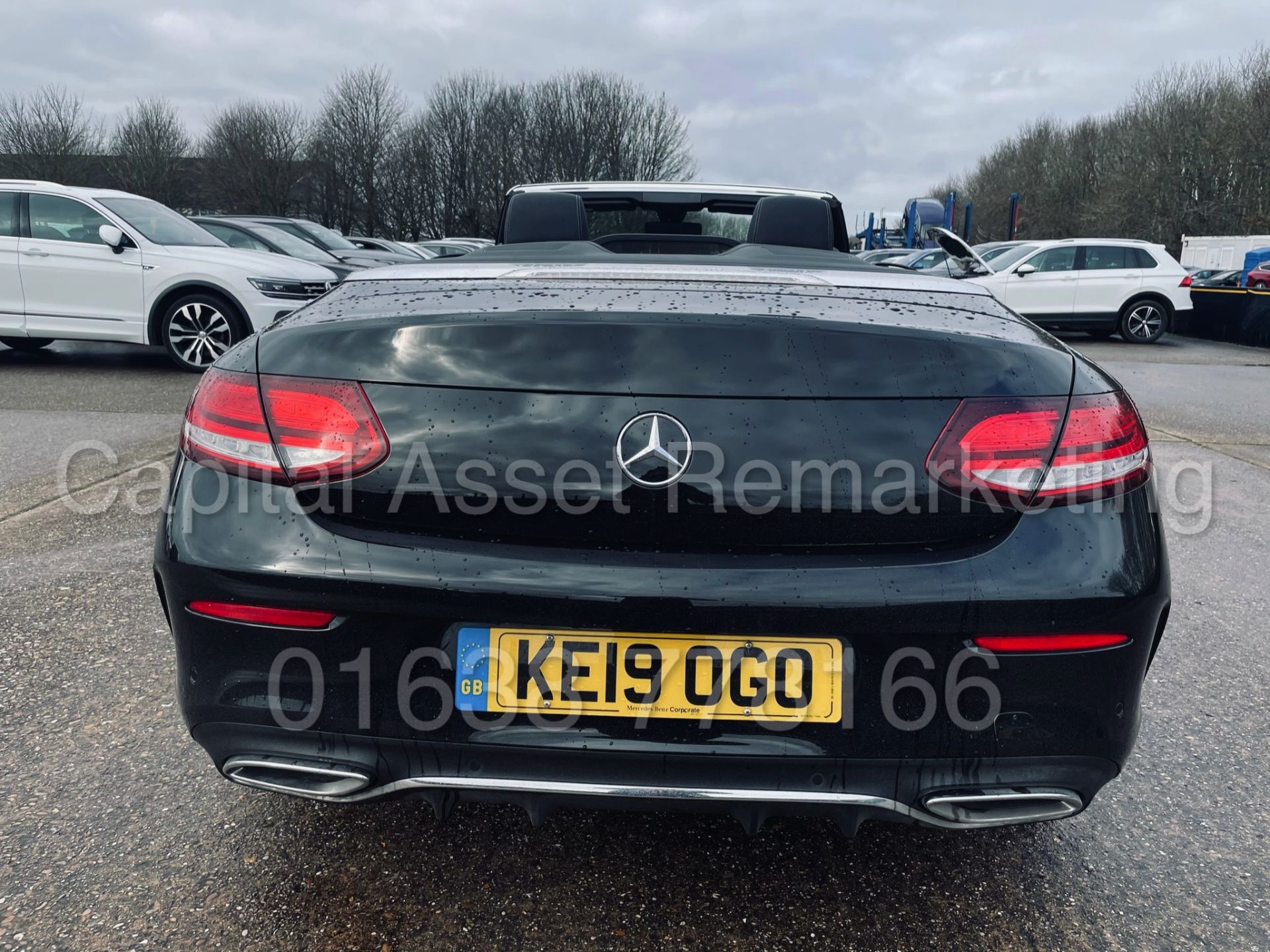 (ON SALE) MERCEDES-BENZ C220D *AMG LINE - CABRIOLET* (2019) '9G TRONIC AUTO - LEATHER - SAT NAV' - Image 13 of 56