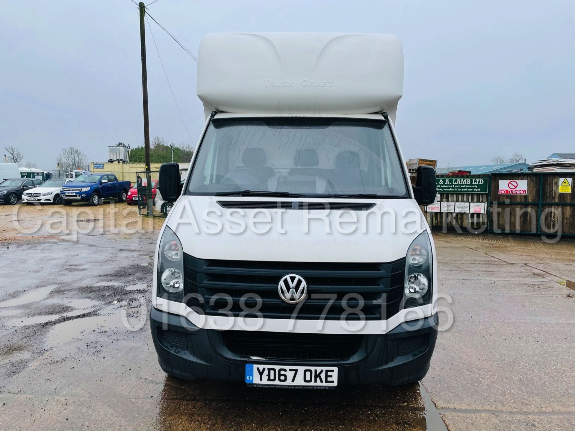 (On Sale) VOLKSWAGEN CRAFTER TDI BMT *LWB-LUTON / BOX VAN* (67 REG -EURO 6) 'U-LEZ'' *TAIL-LIFT* - Image 14 of 42