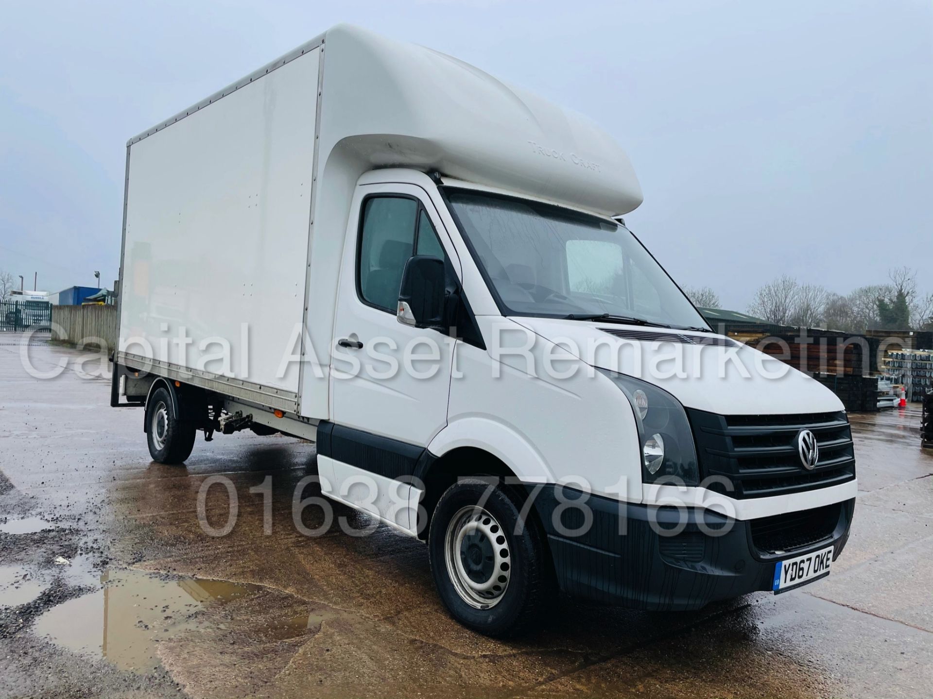 (On Sale) VOLKSWAGEN CRAFTER TDI BMT *LWB-LUTON / BOX VAN* (67 REG -EURO 6) 'U-LEZ'' *TAIL-LIFT* - Image 13 of 42