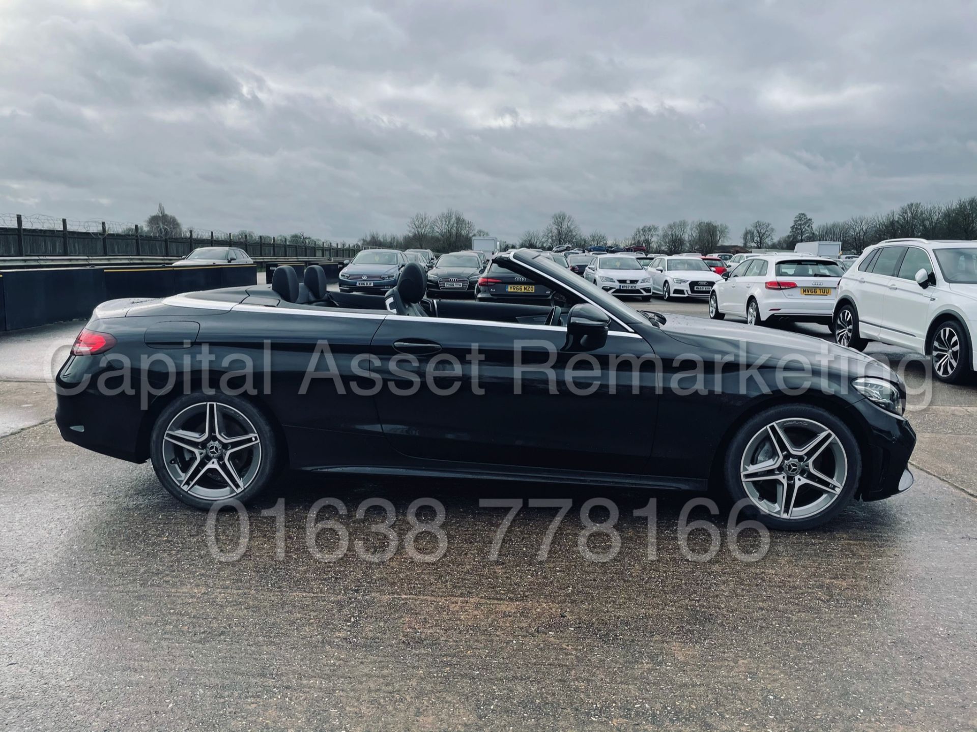 (ON SALE) MERCEDES-BENZ C220D *AMG LINE - CABRIOLET* (2019) '9G TRONIC AUTO - LEATHER - SAT NAV' - Image 19 of 56