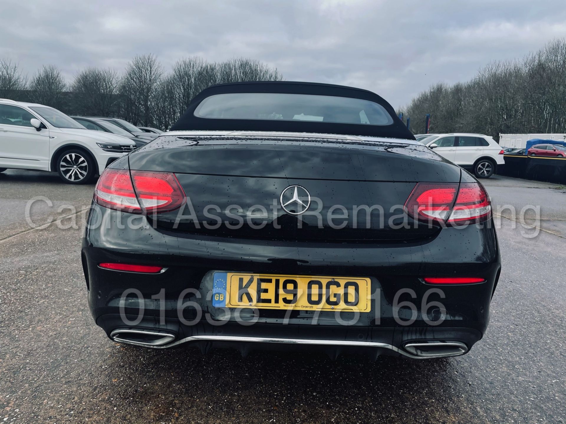 (ON SALE) MERCEDES-BENZ C220D *AMG LINE - CABRIOLET* (2019) '9G TRONIC AUTO - LEATHER - SAT NAV' - Image 14 of 56