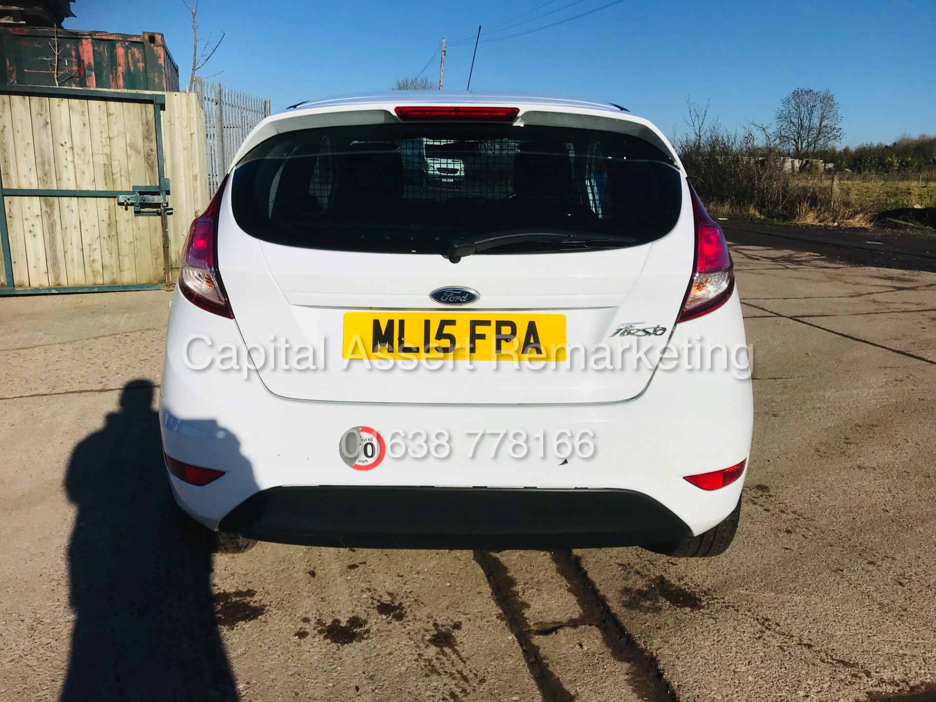 ON SALE FORD FIESTA 1.5TDCI DIESEL "COMMERCIAL / VAN" 1 OWNER (15 REG) GREAT SPEC - ELEC PACK - - Image 10 of 21