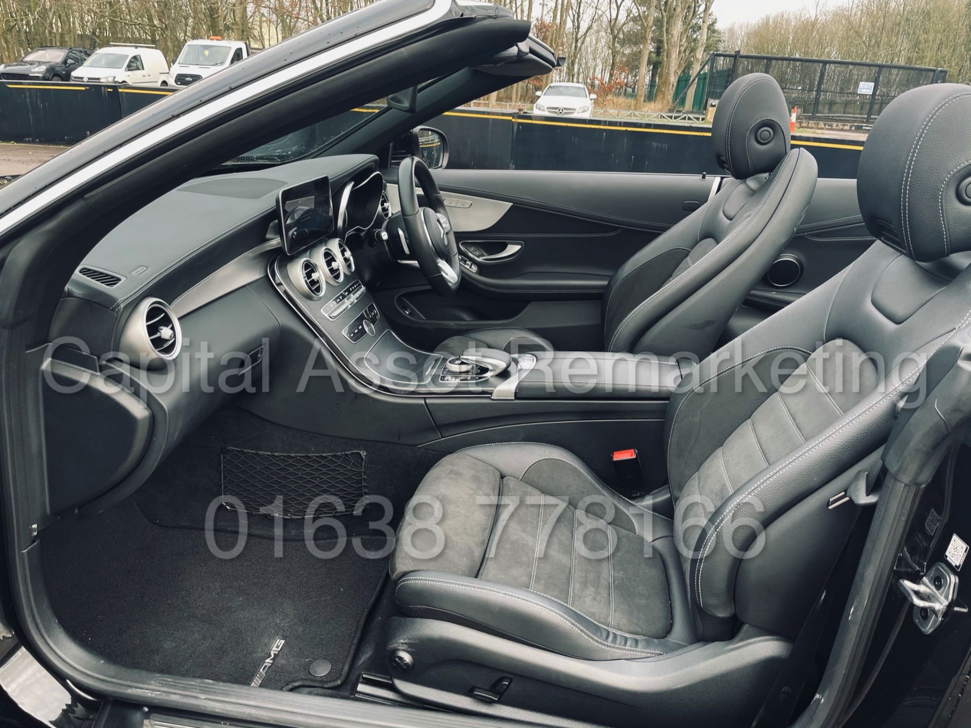 (ON SALE) MERCEDES-BENZ C220D *AMG LINE - CABRIOLET* (2019) '9G TRONIC AUTO - LEATHER - SAT NAV' - Image 34 of 56