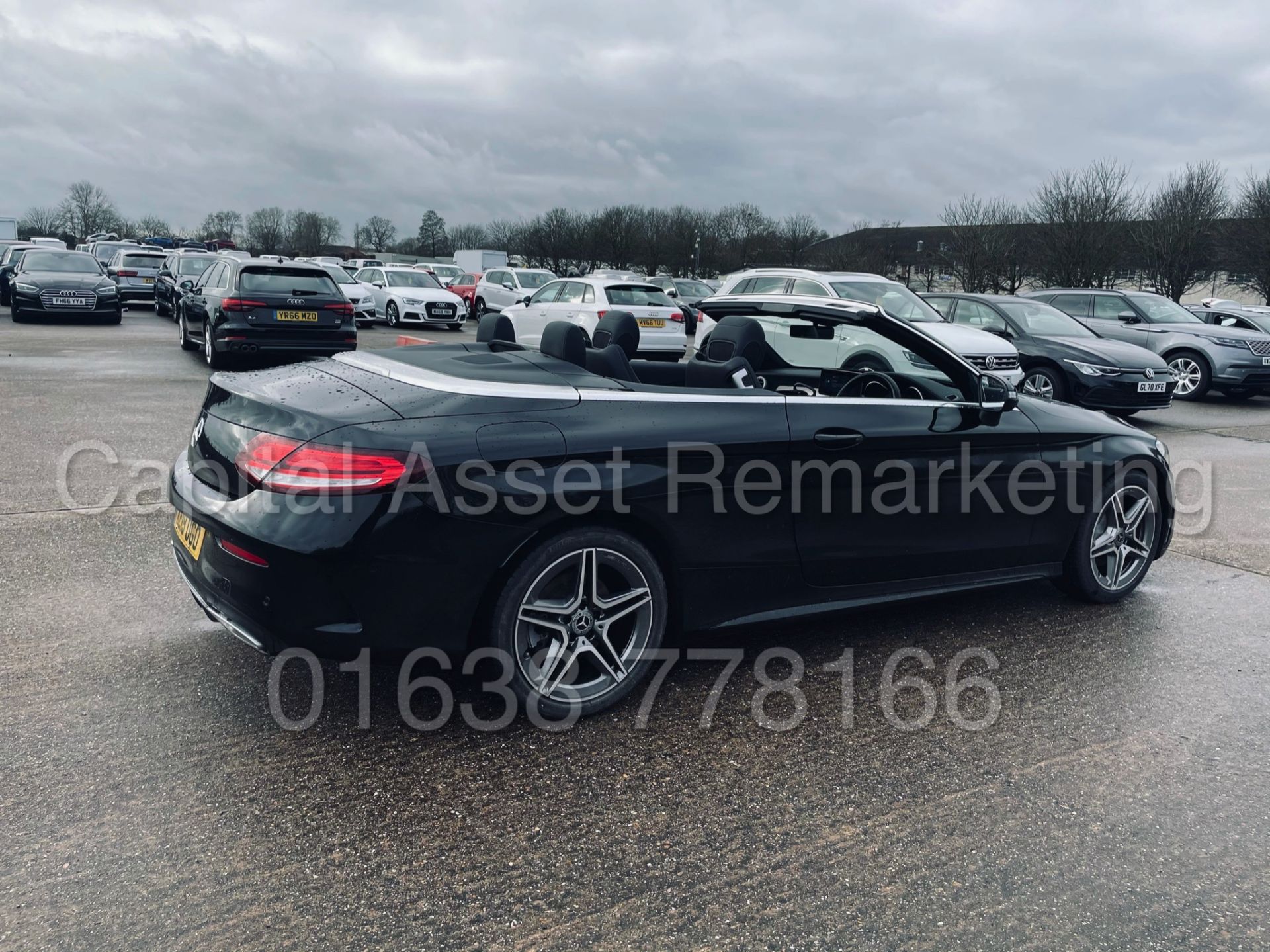 (ON SALE) MERCEDES-BENZ C220D *AMG LINE - CABRIOLET* (2019) '9G TRONIC AUTO - LEATHER - SAT NAV' - Image 18 of 56