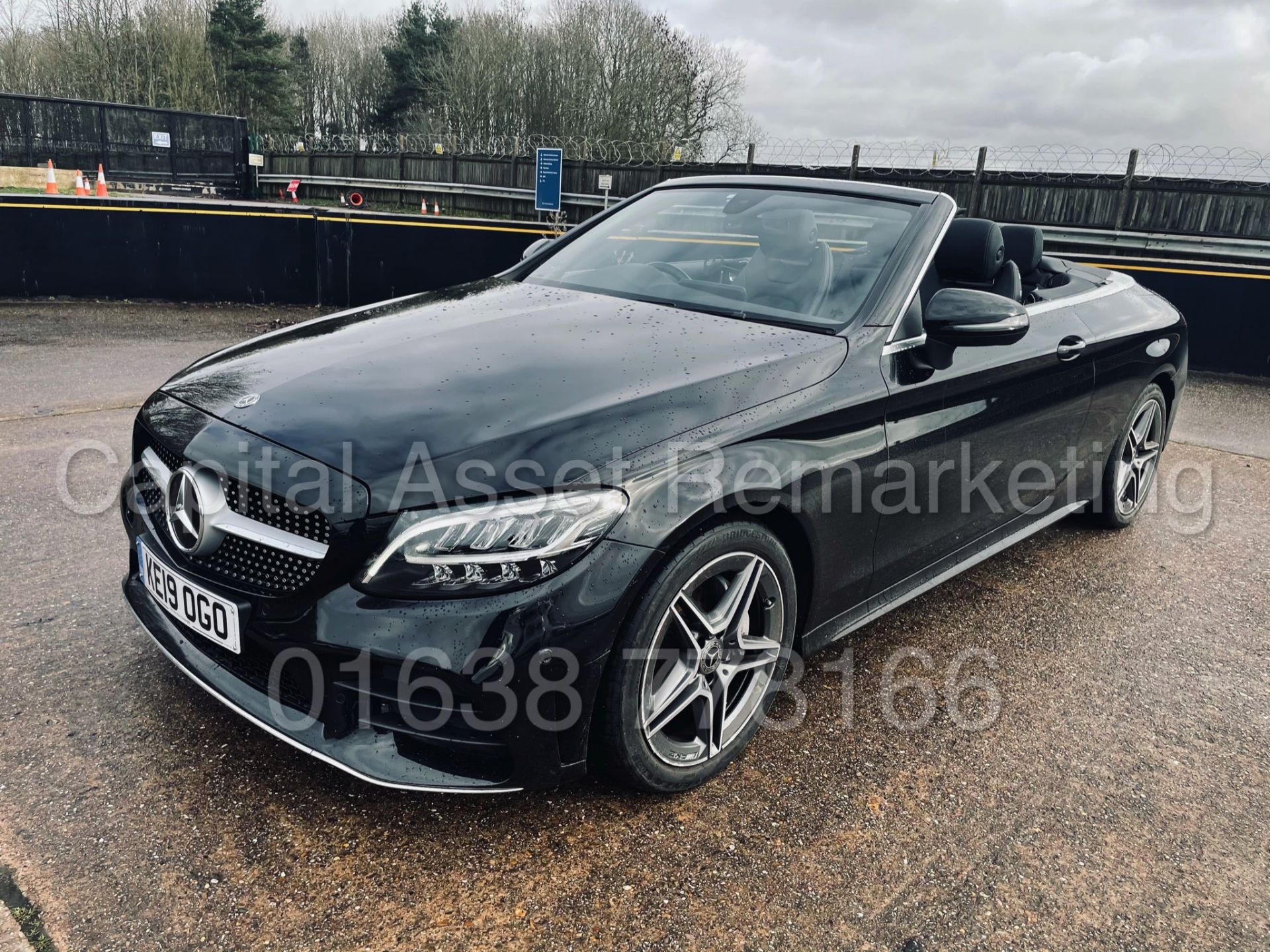 (ON SALE) MERCEDES-BENZ C220D *AMG LINE - CABRIOLET* (2019) '9G TRONIC AUTO - LEATHER - SAT NAV' - Image 3 of 56