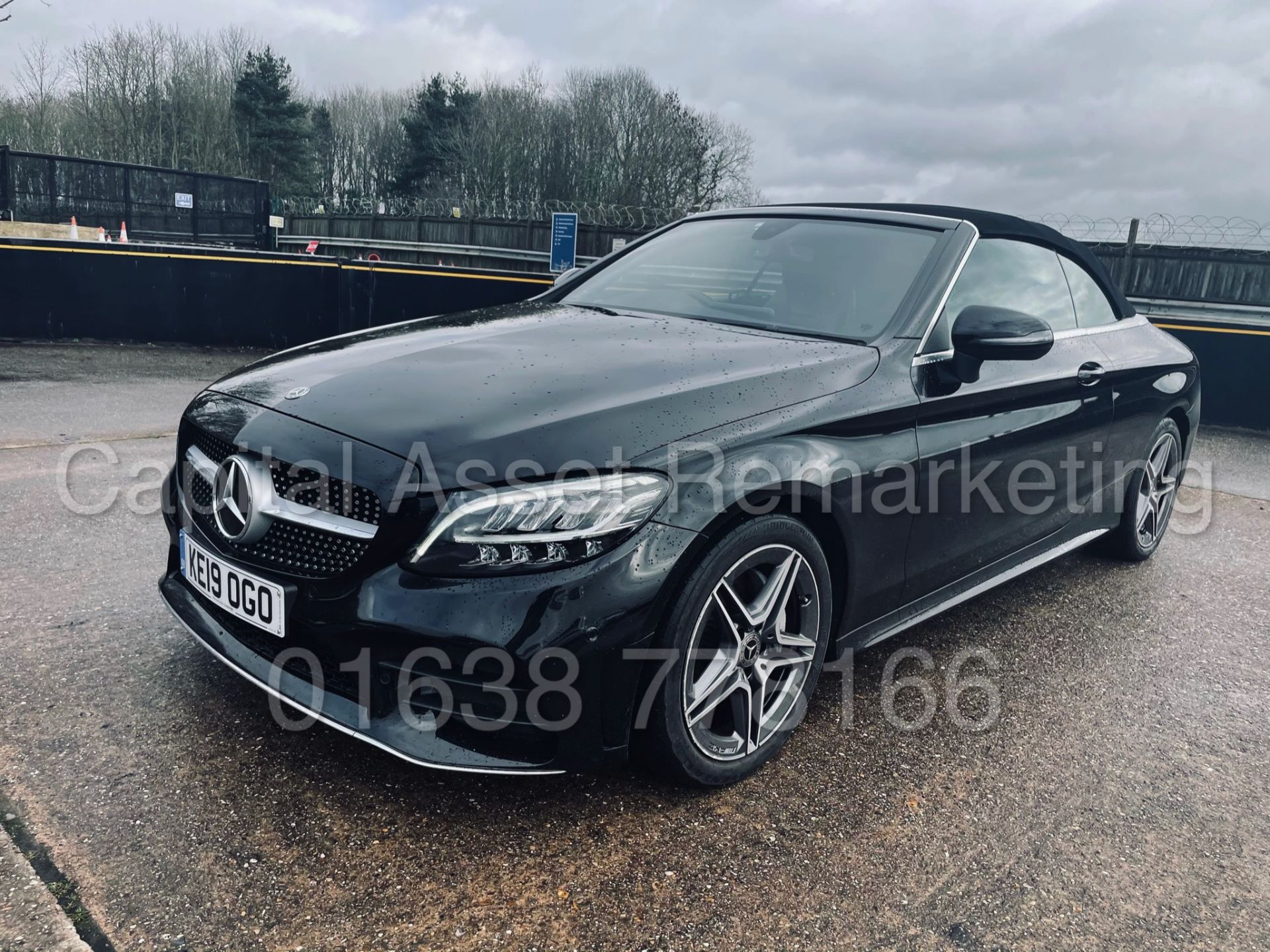 (ON SALE) MERCEDES-BENZ C220D *AMG LINE - CABRIOLET* (2019) '9G TRONIC AUTO - LEATHER - SAT NAV' - Image 4 of 56