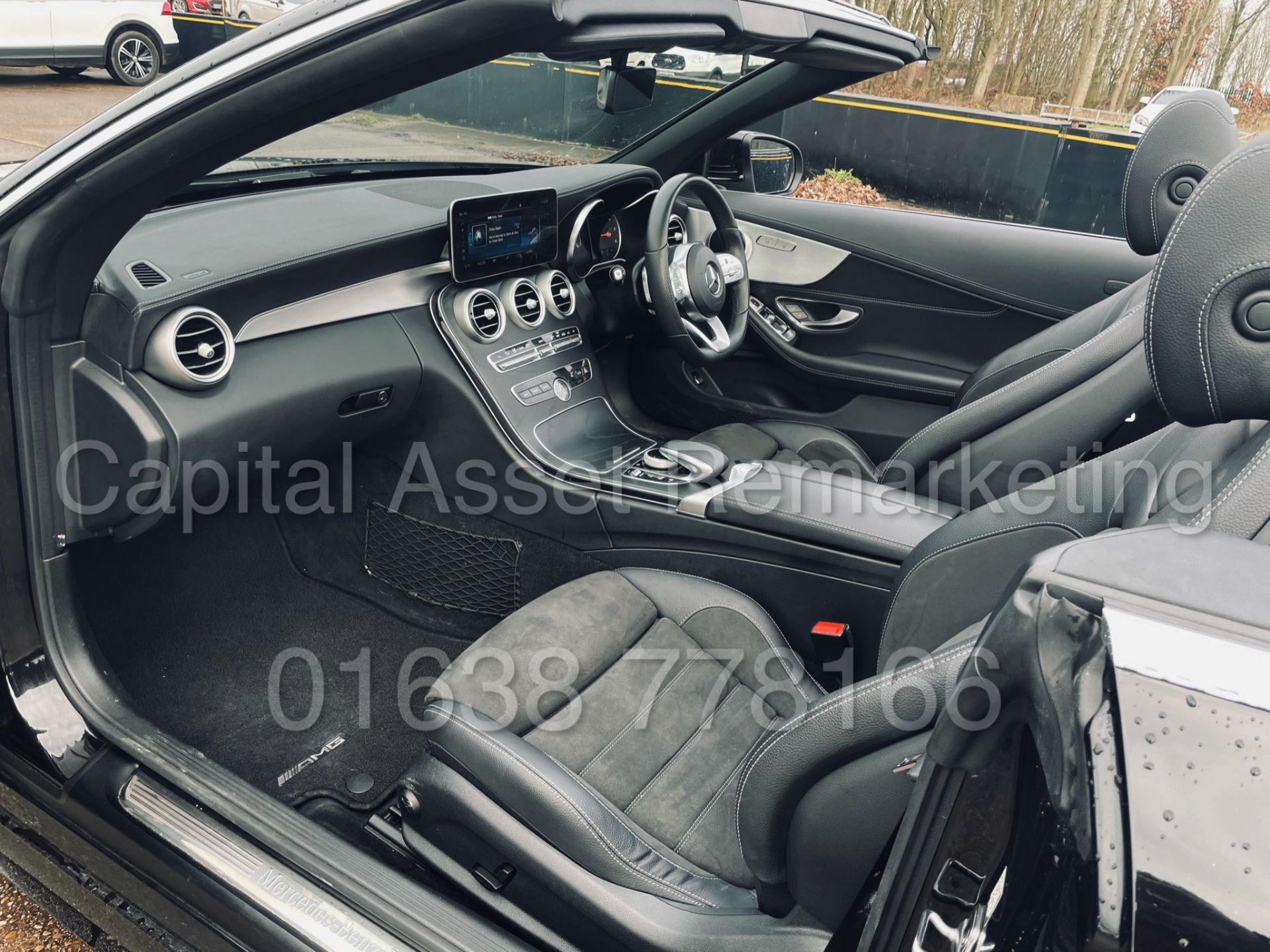 (ON SALE) MERCEDES-BENZ C220D *AMG LINE - CABRIOLET* (2019) '9G TRONIC AUTO - LEATHER - SAT NAV' - Image 33 of 56