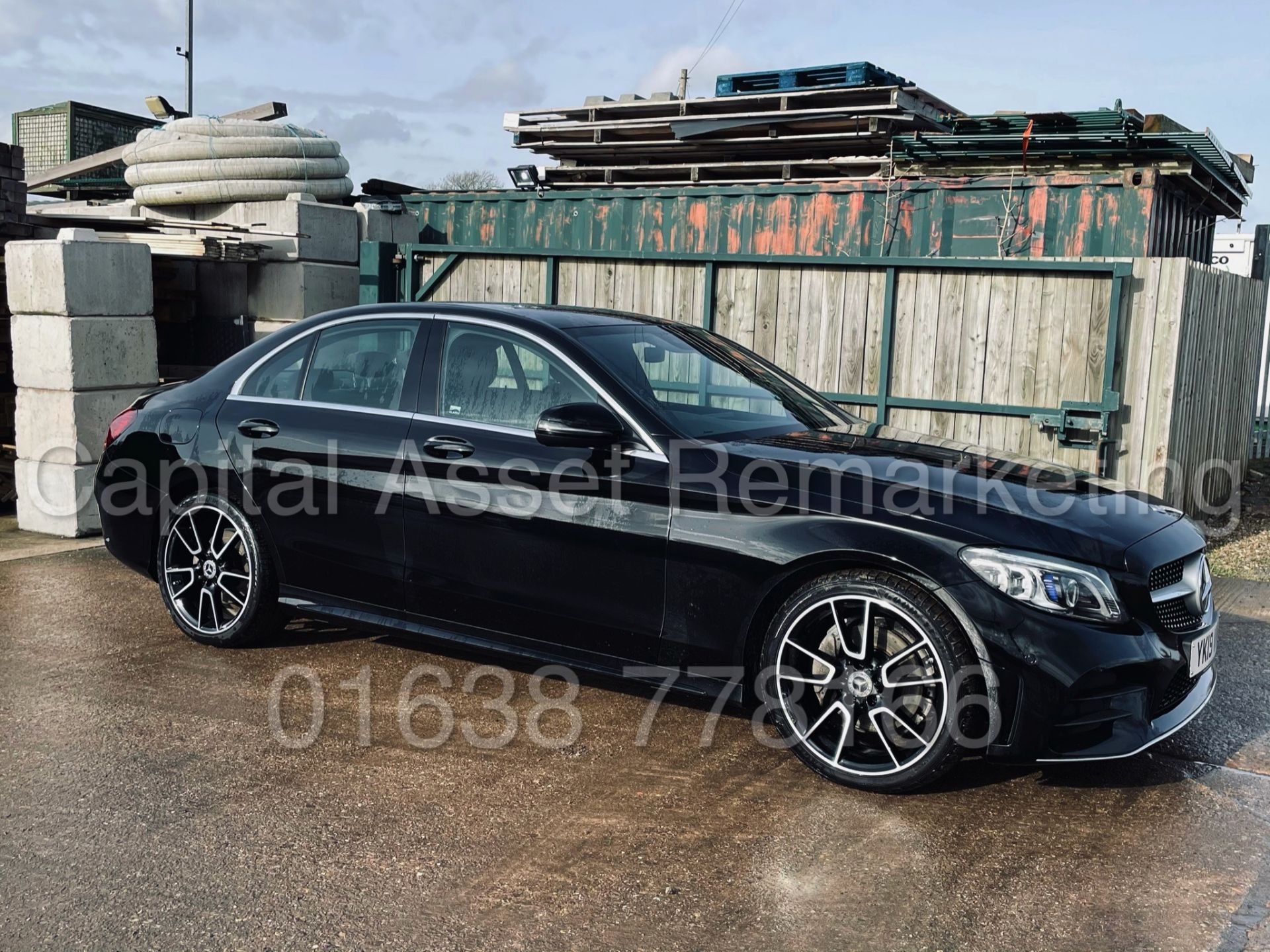 (ON SALE) MERCEDES-BENZ C220D *AMG- PREMIUM* SALOON (2019) '9-G TRONIC - NAV' *TOP SPEC* (1 OWNER)