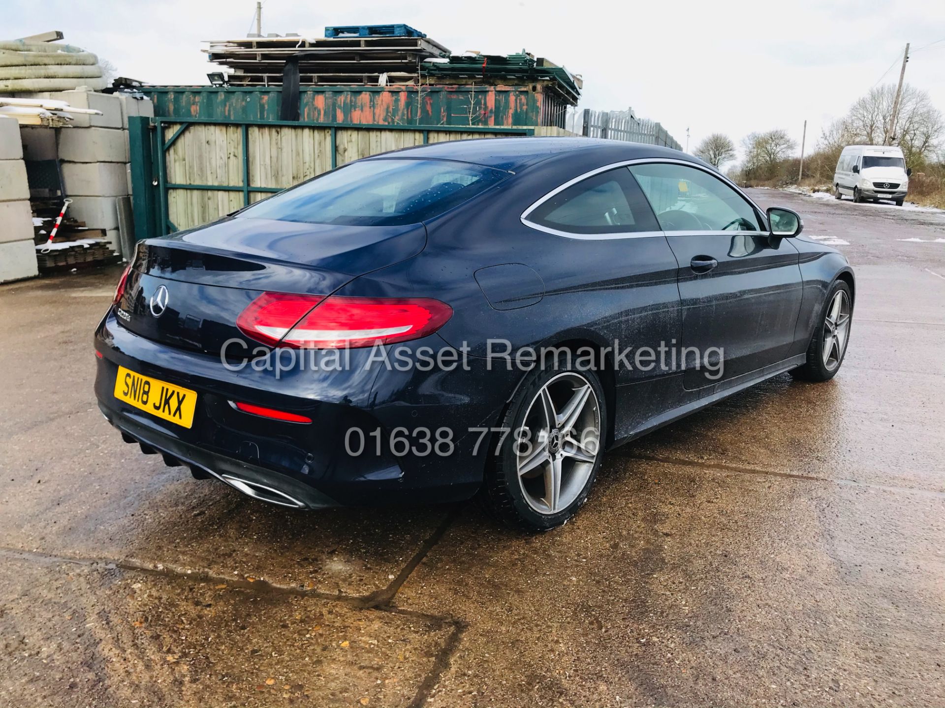 (ON SALE) MERCEDES C220d "AMG-LINE" 9G TRONIC COUPE (18 REG) 40K MILES *SAT NAV* LEATHER-REAR CAMERA - Image 7 of 29