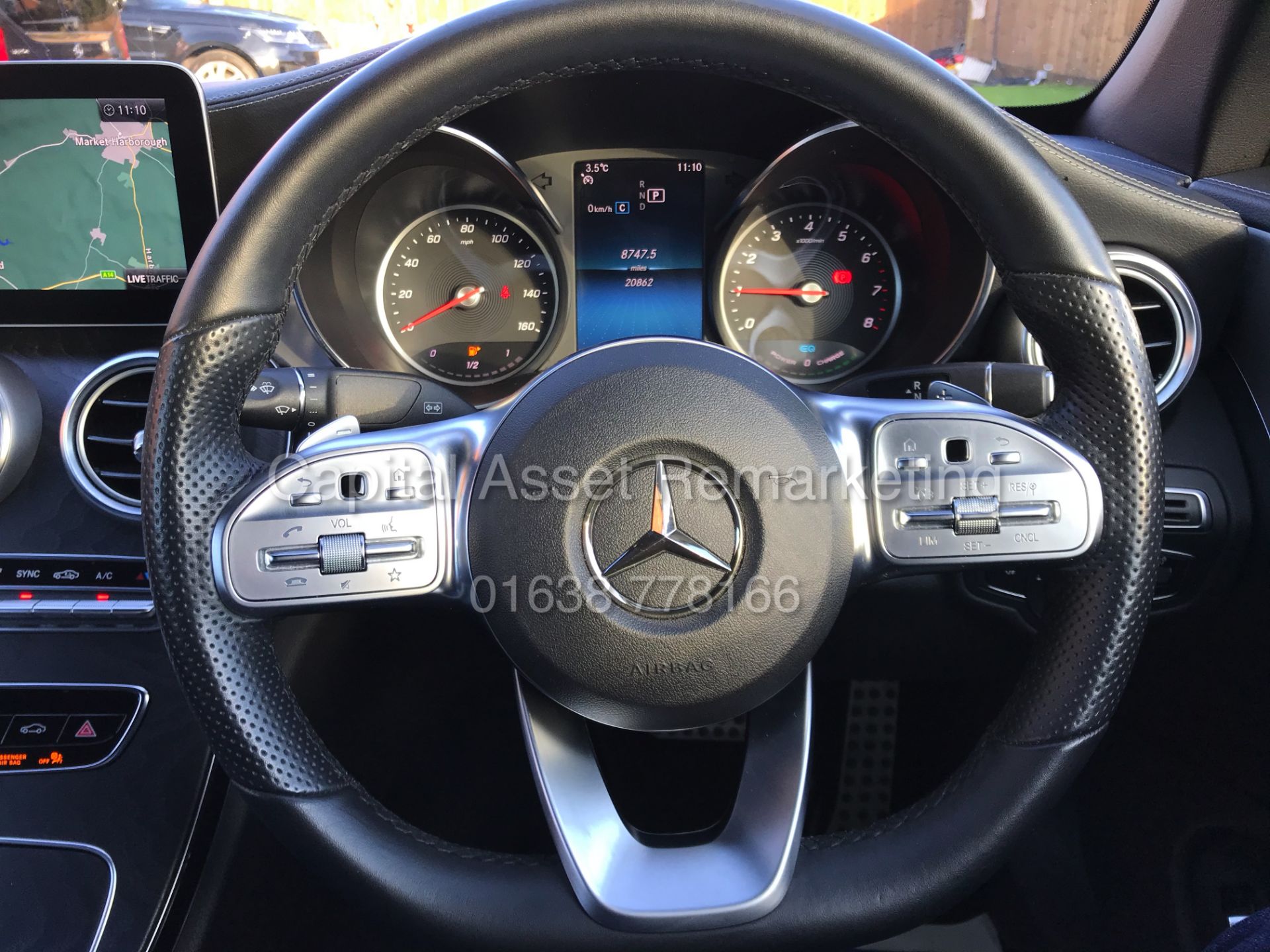 (ON SALE) MERCEDES C200 "AMG-LINE" 9G TRONIC "CABRIOLET" (19 REG) GREAT SPEC - SAT NAV - AIR SCARF - Image 22 of 38