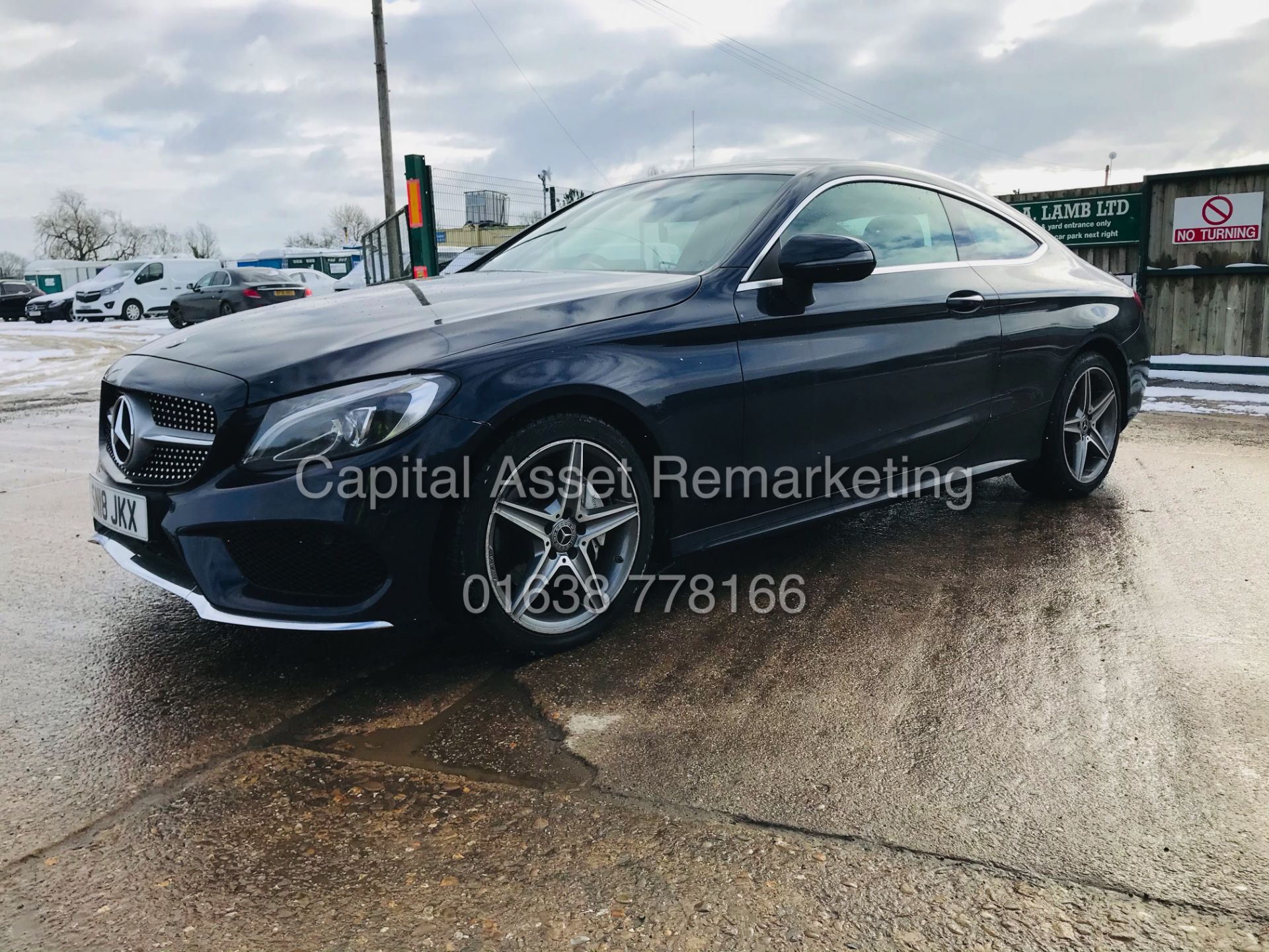 (ON SALE) MERCEDES C220d "AMG-LINE" 9G TRONIC COUPE (18 REG) 40K MILES *SAT NAV* LEATHER-REAR CAMERA