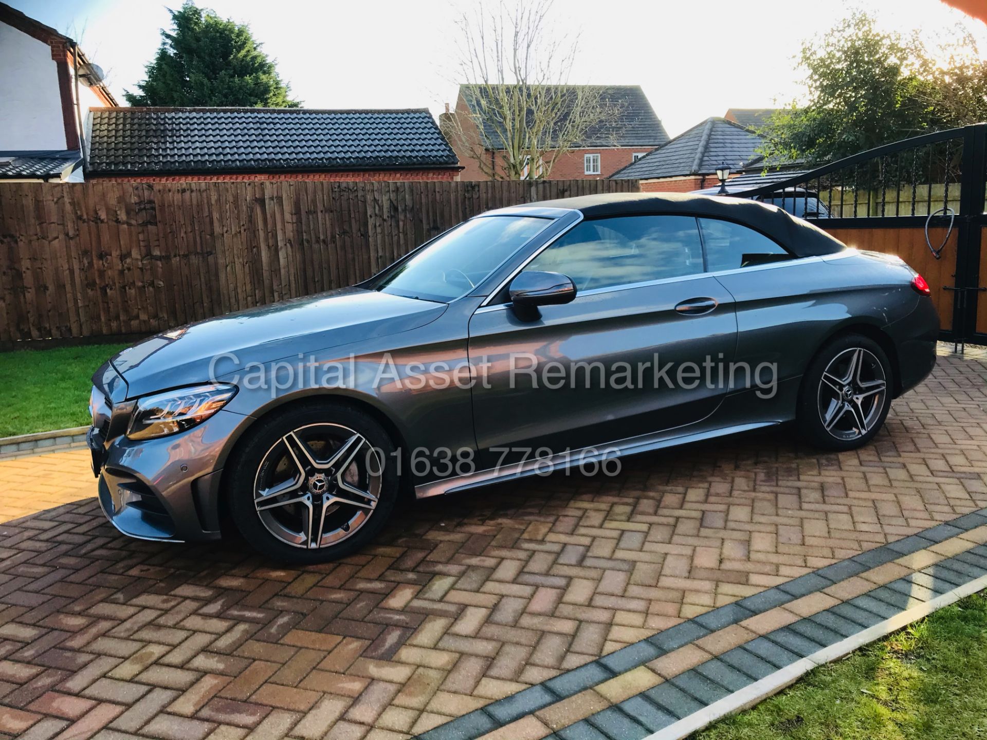 (ON SALE) MERCEDES C200 "AMG-LINE" 9G TRONIC "CABRIOLET" (19 REG) GREAT SPEC - SAT NAV - AIR SCARF - Image 6 of 38