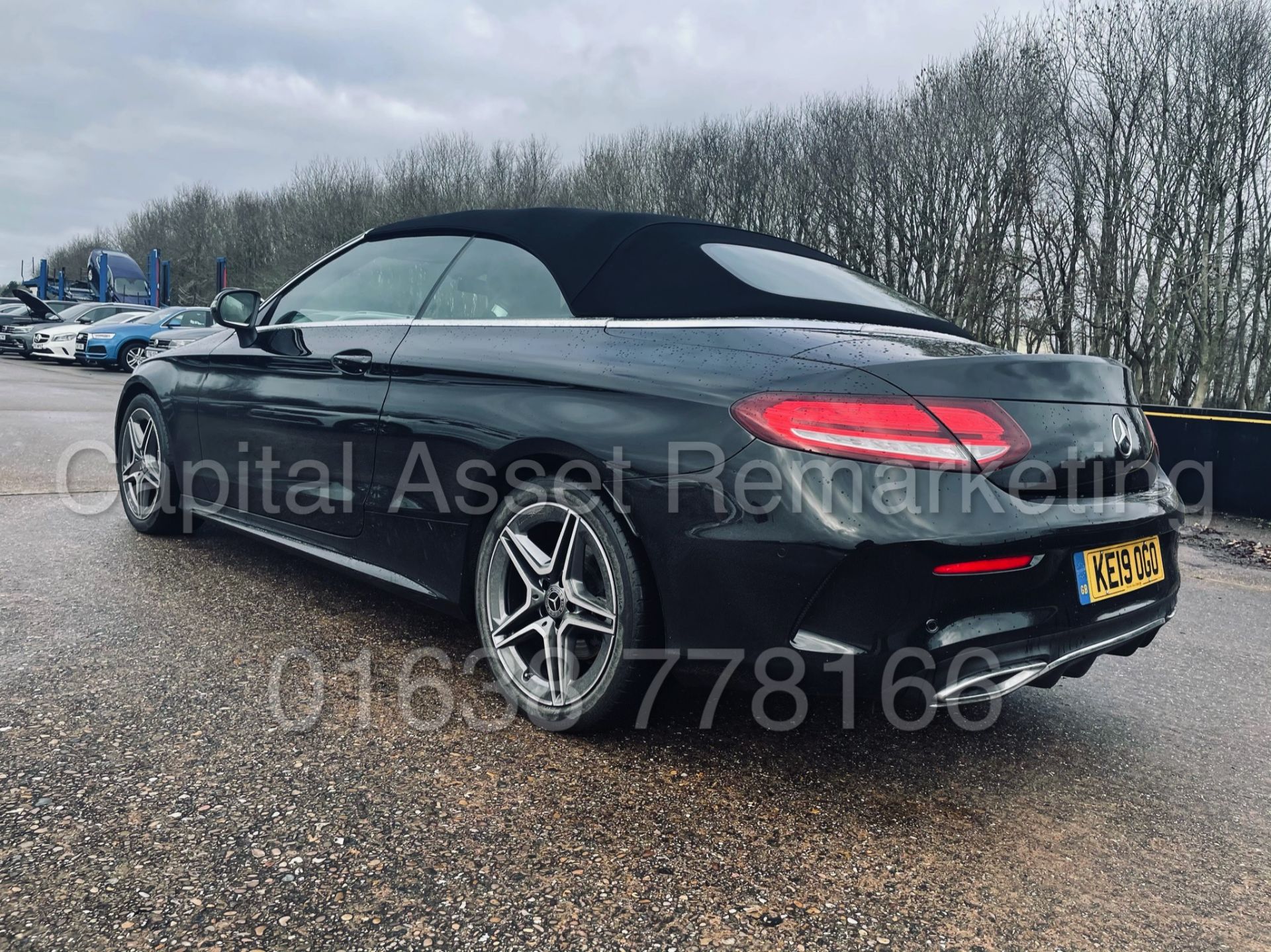 MERCEDES-BENZ C220D *AMG LINE - CABRIOLET* (2019) '9G TRONIC AUTO - LEATHER - SAT NAV' *HUGE SPEC* - Image 18 of 56