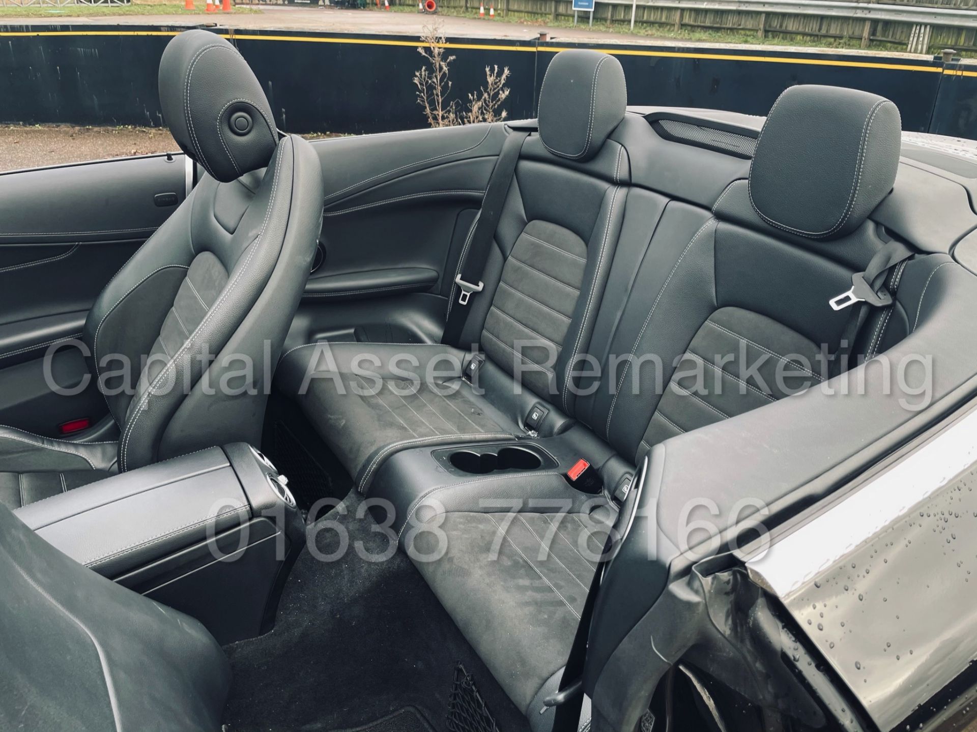 MERCEDES-BENZ C220D *AMG LINE - CABRIOLET* (2019) '9G TRONIC AUTO - LEATHER - SAT NAV' *HUGE SPEC* - Image 36 of 56