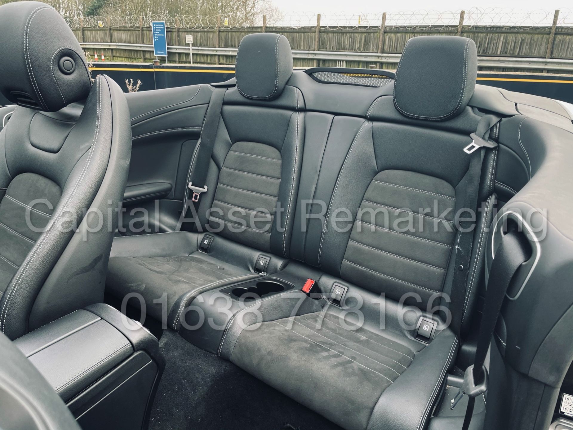 MERCEDES-BENZ C220D *AMG LINE - CABRIOLET* (2019) '9G TRONIC AUTO - LEATHER - SAT NAV' *HUGE SPEC* - Image 37 of 56