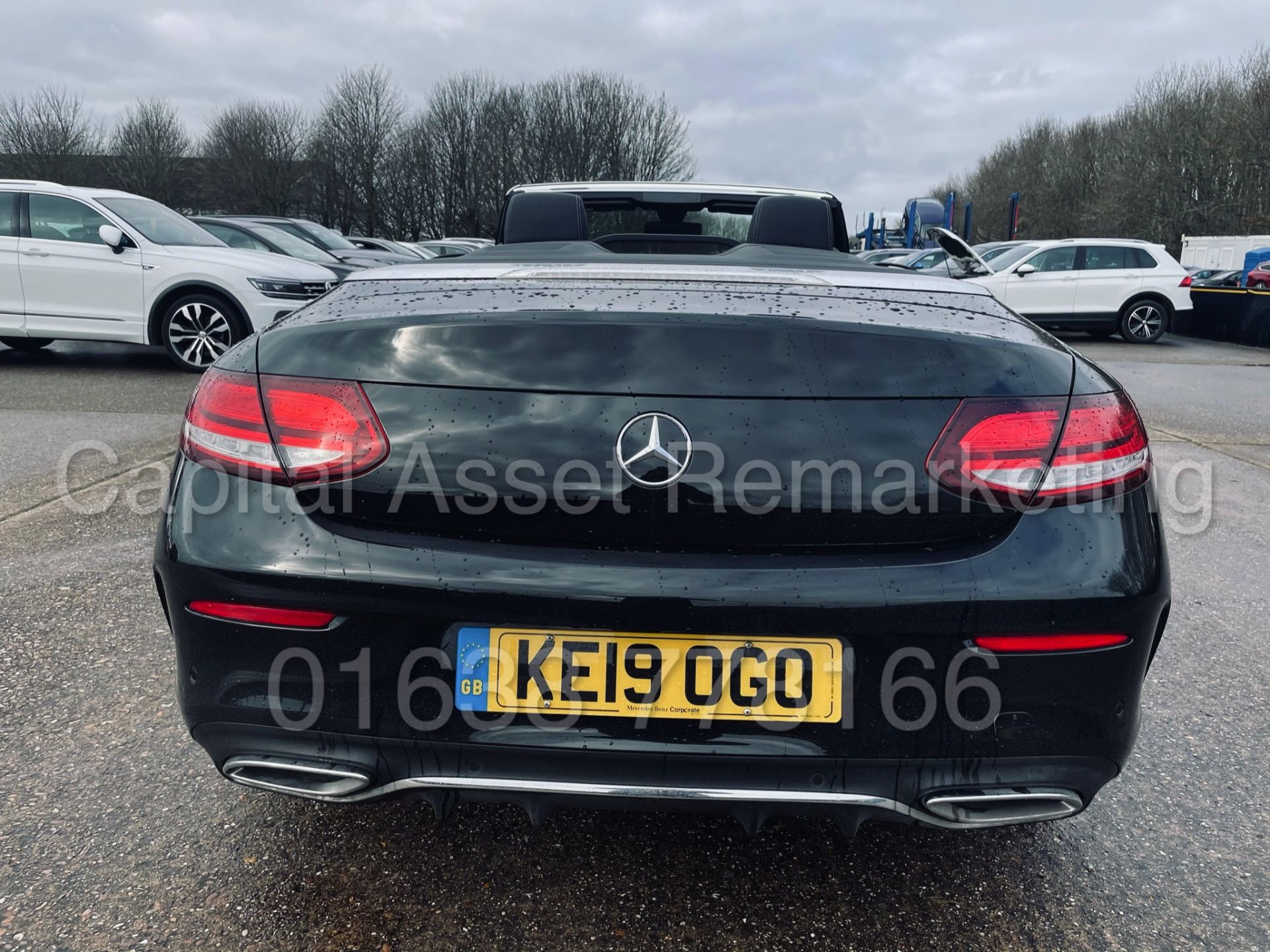 MERCEDES-BENZ C220D *AMG LINE - CABRIOLET* (2019) '9G TRONIC AUTO - LEATHER - SAT NAV' *HUGE SPEC* - Image 21 of 56