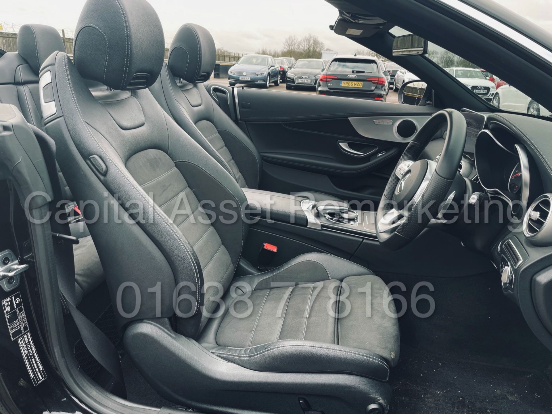 MERCEDES-BENZ C220D *AMG LINE - CABRIOLET* (2019) '9G TRONIC AUTO - LEATHER - SAT NAV' *HUGE SPEC* - Image 42 of 56