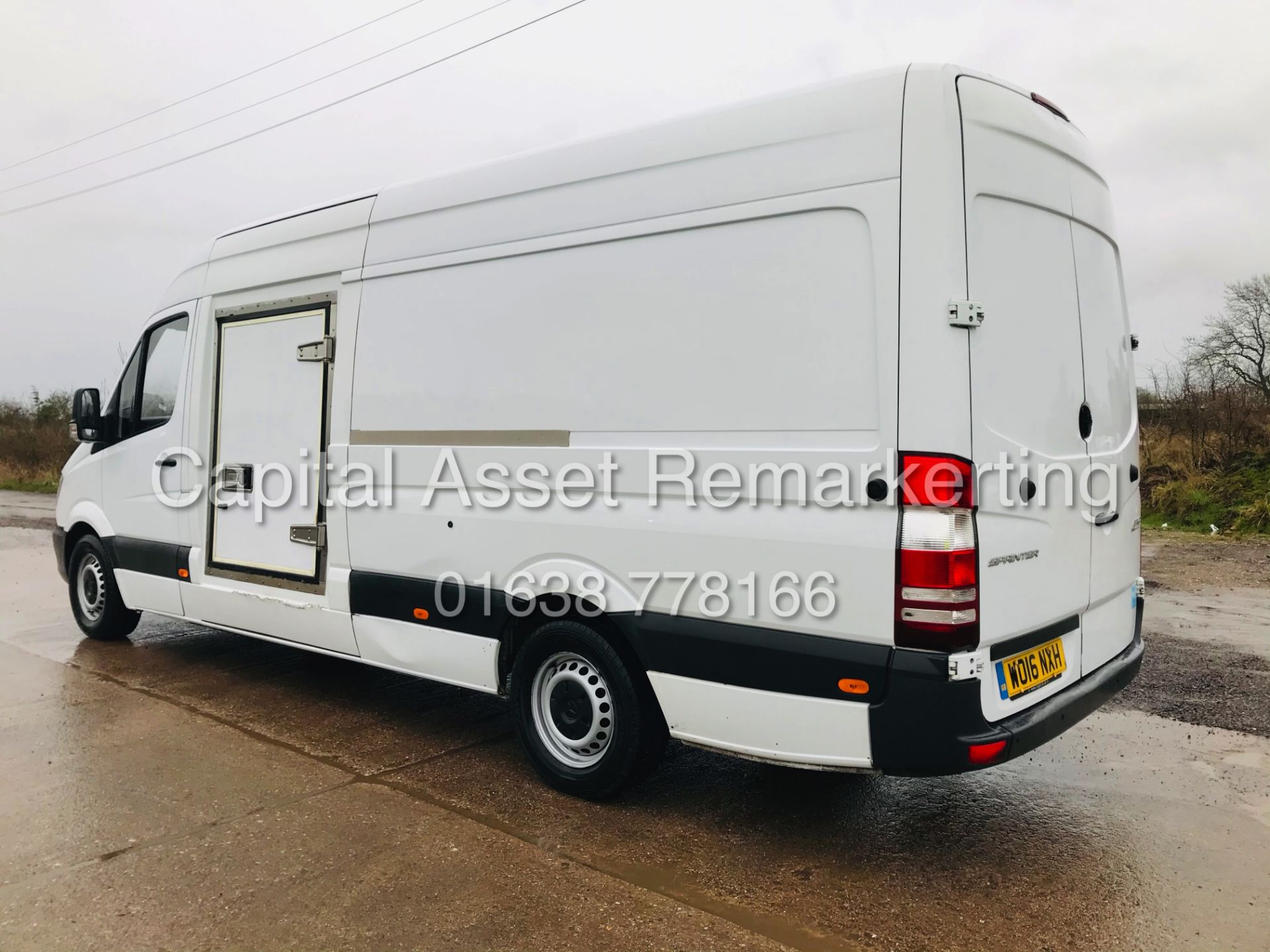 ON SALE MERCEDES SPRINTER 313CDI LWB "FRIDGE / FREEZER VAN" 1 OWNER (16 REG) GAH UNIT - 130BHP - - Image 9 of 23