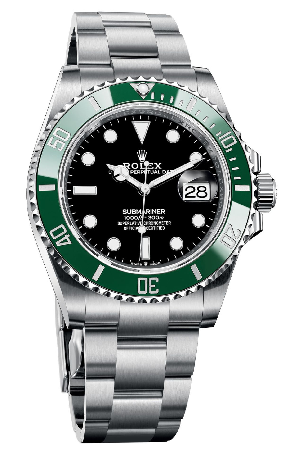 (On Sale) ROLEX SUBMARINER 41MM OYSTER STEEL *GREEN DIAL / KERMIT* (2021-NEW/UNWORN) *BEAT THE WAIT*