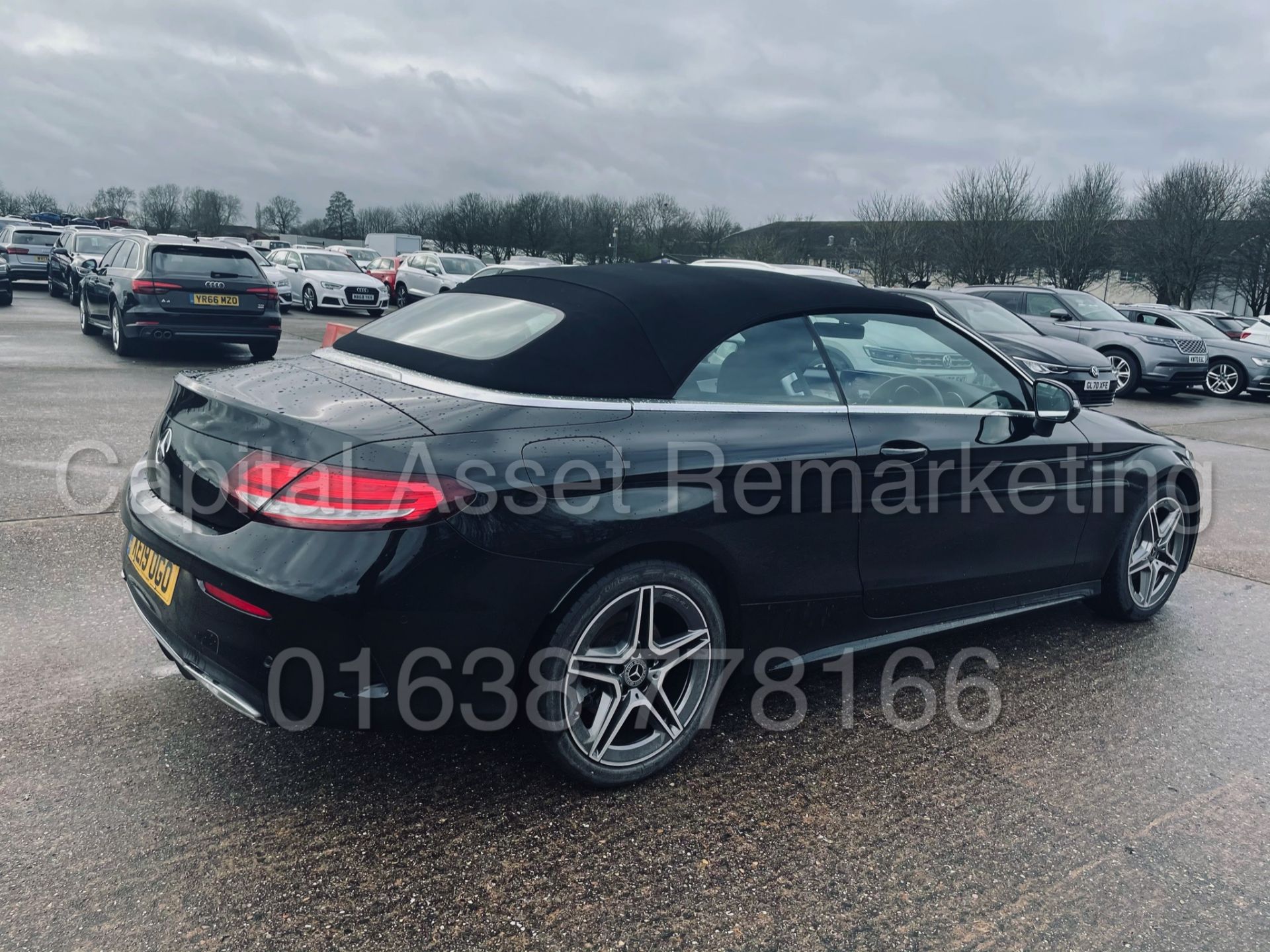 MERCEDES-BENZ C220D *AMG LINE - CABRIOLET* (2019) '9G TRONIC AUTO - LEATHER - SAT NAV' *HUGE SPEC* - Image 26 of 56