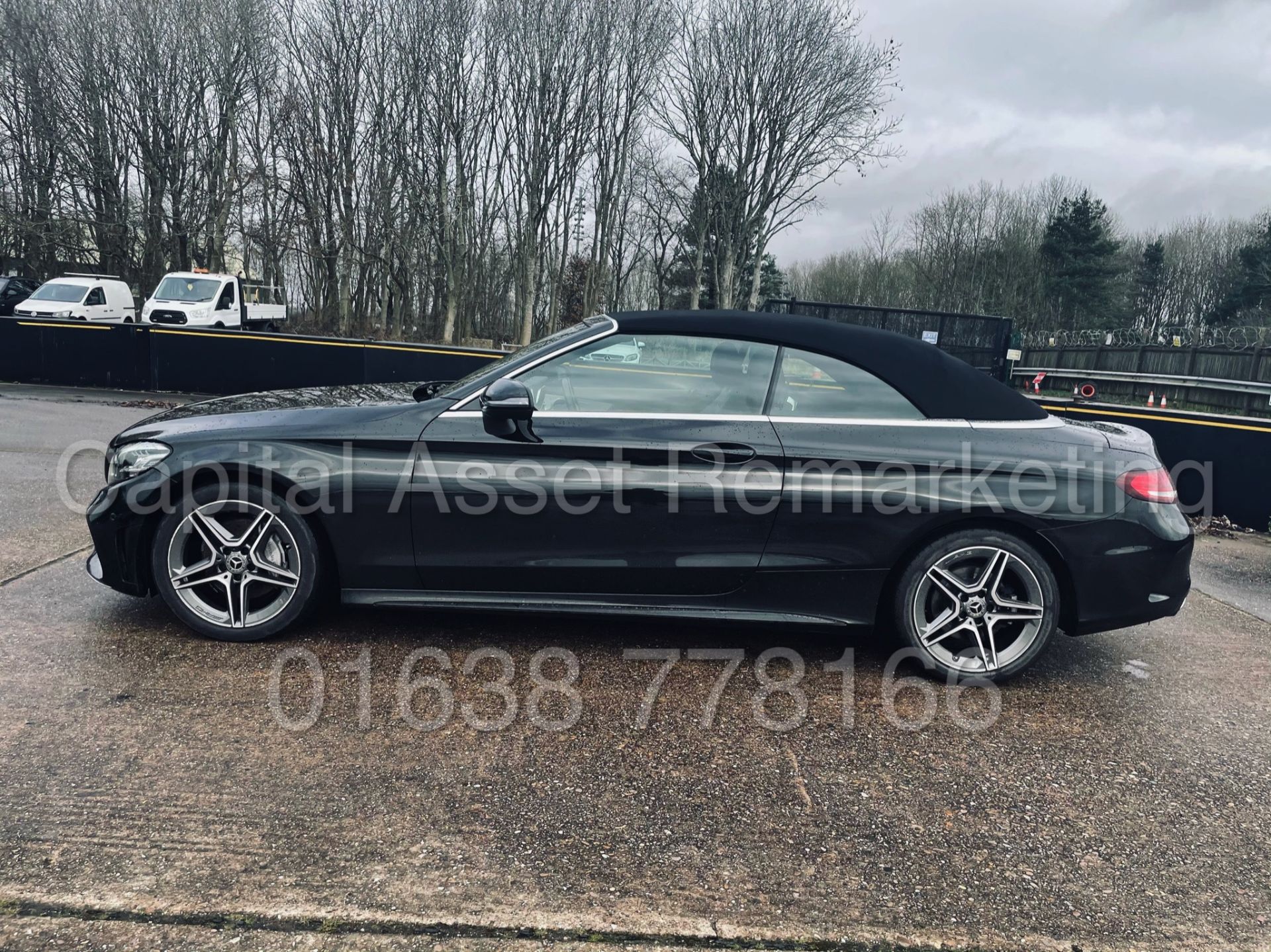 MERCEDES-BENZ C220D *AMG LINE - CABRIOLET* (2019) '9G TRONIC AUTO - LEATHER - SAT NAV' *HUGE SPEC* - Image 16 of 56