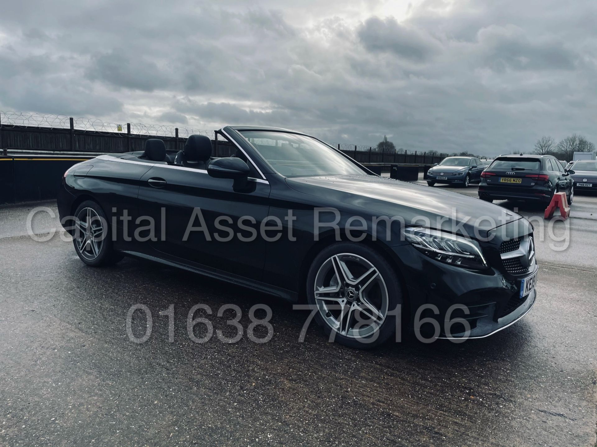 MERCEDES-BENZ C220D *AMG LINE - CABRIOLET* (2019) '9G TRONIC AUTO - LEATHER - SAT NAV' *HUGE SPEC*