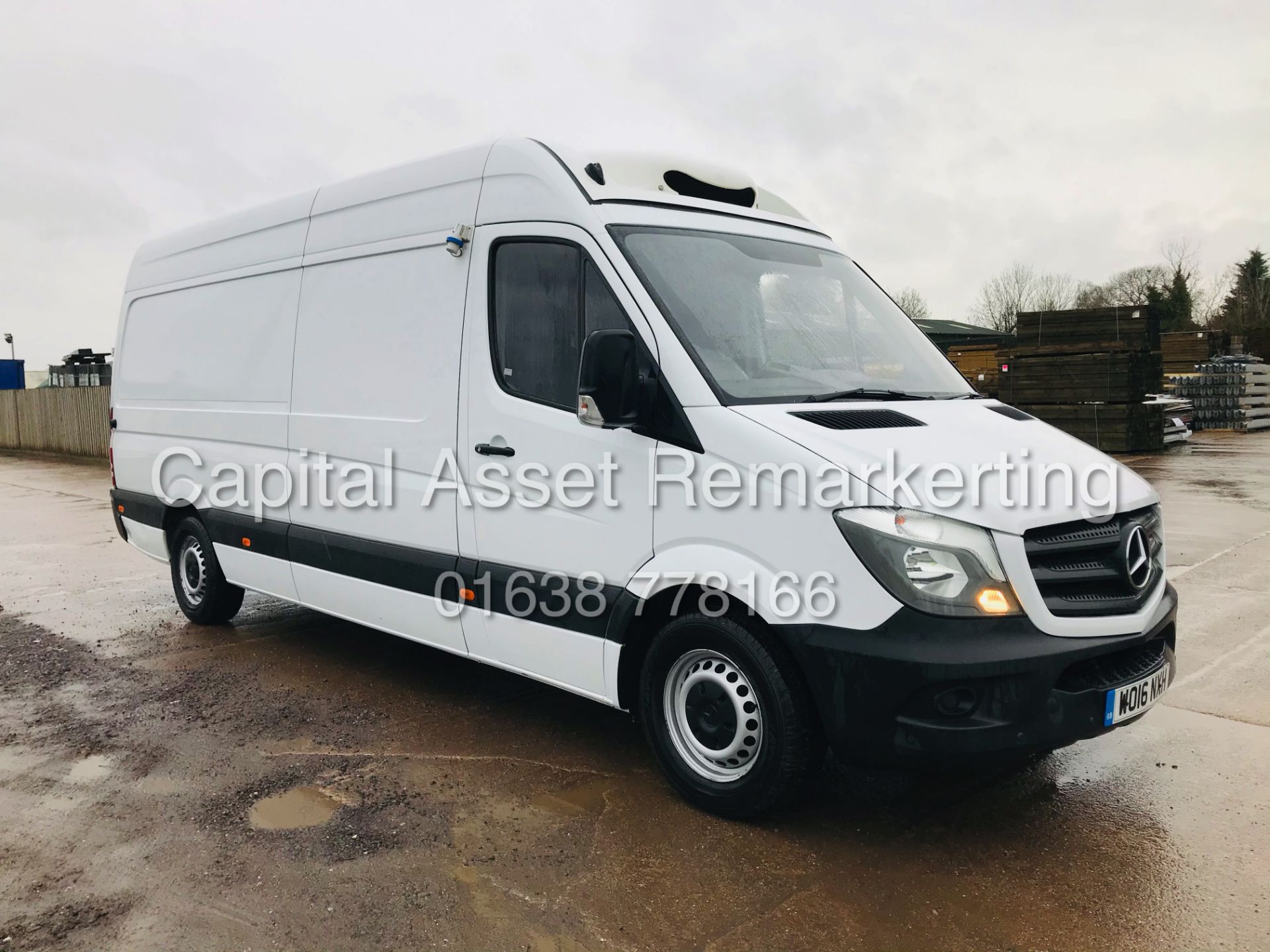 ON SALE MERCEDES SPRINTER 313CDI LWB "FRIDGE / FREEZER VAN" 1 OWNER (16 REG) GAH UNIT - 130BHP - - Image 3 of 23