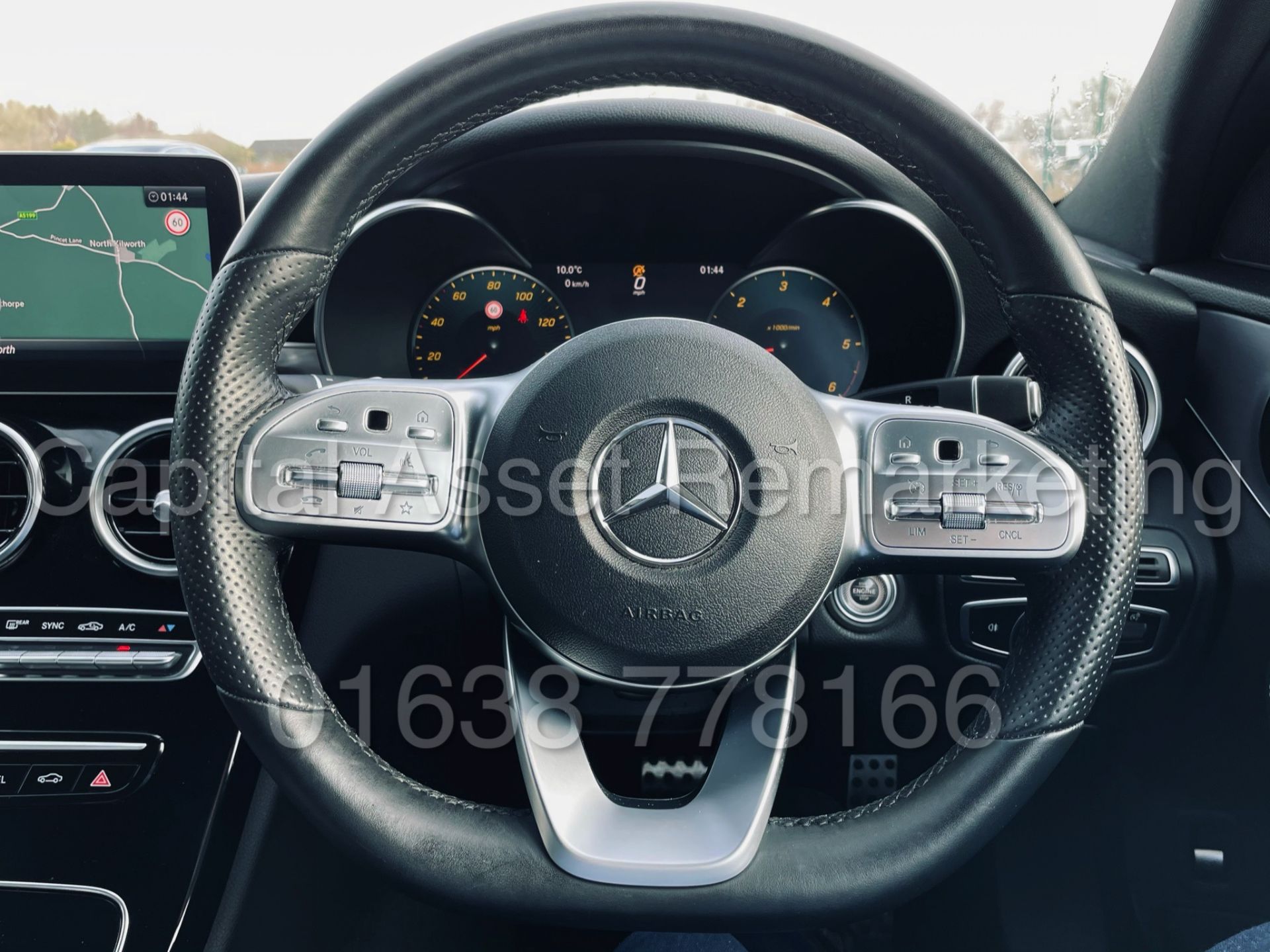 MERCEDES-BENZ C220D *AMG- PREMIUM* SALOON (2019 - NEW MODEL) '9-G TRONIC - NAV' *TOP SPEC* (1 OWNER) - Image 46 of 48