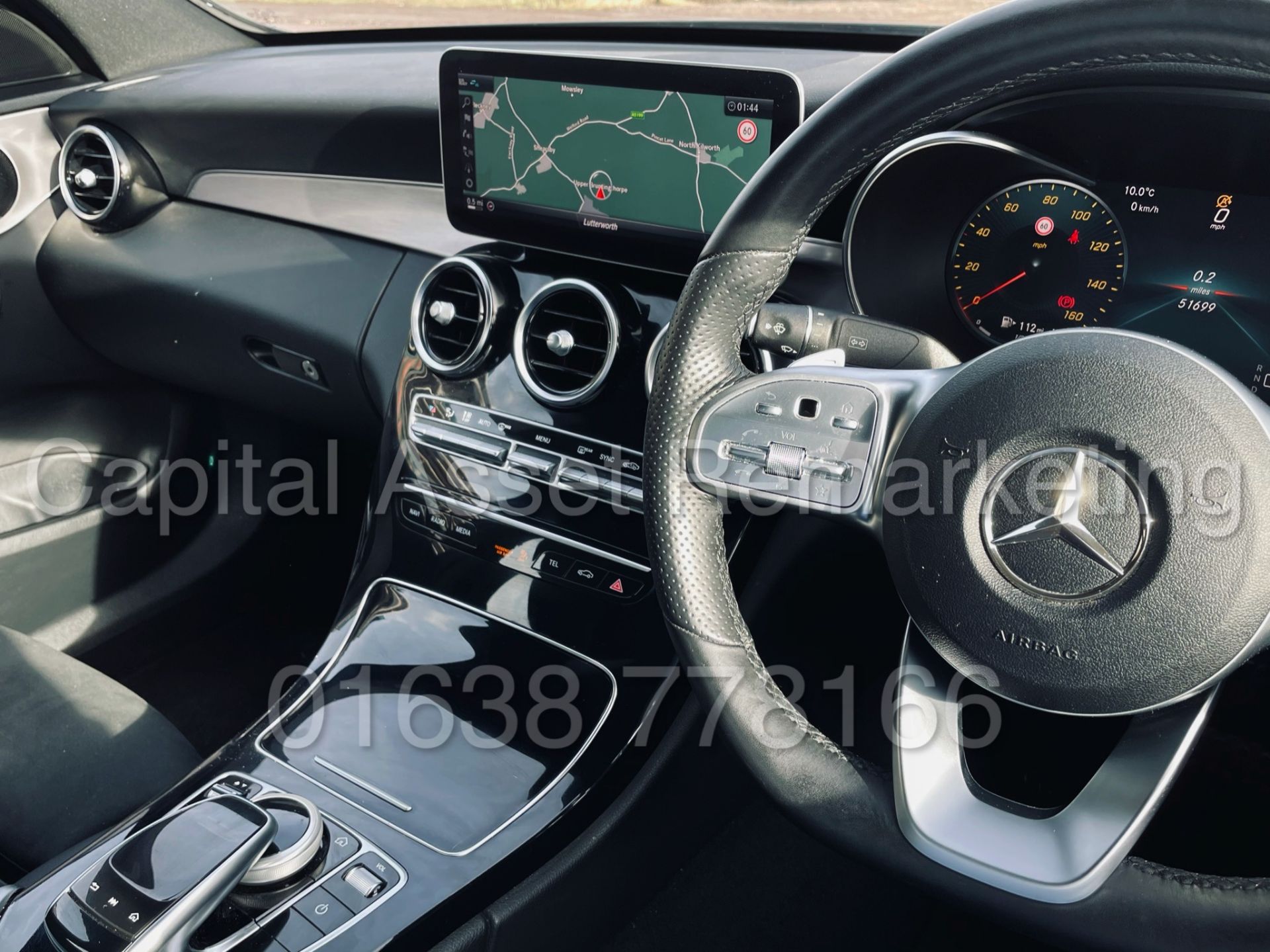 MERCEDES-BENZ C220D *AMG- PREMIUM* SALOON (2019 - NEW MODEL) '9-G TRONIC - NAV' *TOP SPEC* (1 OWNER) - Image 39 of 48