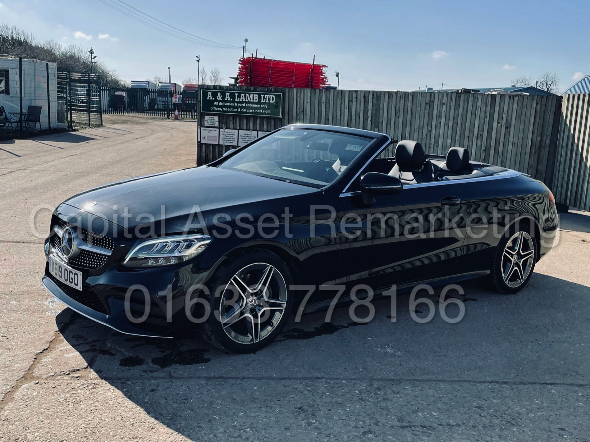 (ON SALE) MERCEDES C220D *AMG LINE -CABRIOLET* (2019) '9G TRONIC AUTO - LEATHER-SAT NAV' *HUGE SPEC* - Image 13 of 60