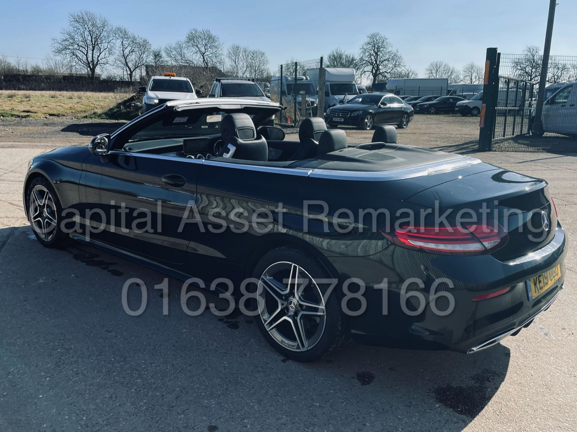 (ON SALE) MERCEDES C220D *AMG LINE -CABRIOLET* (2019) '9G TRONIC AUTO - LEATHER-SAT NAV' *HUGE SPEC* - Image 17 of 60