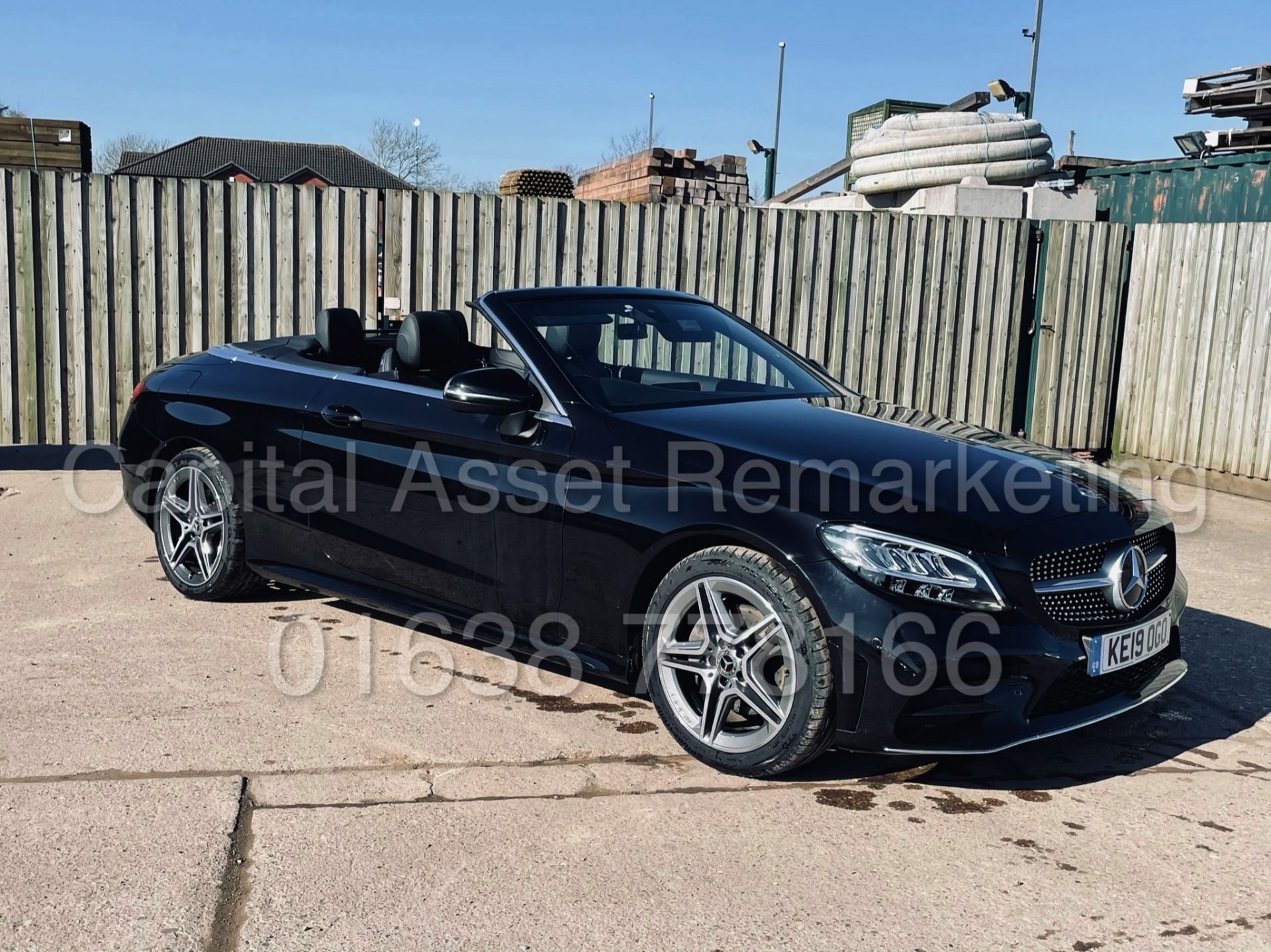 (ON SALE) MERCEDES C220D *AMG LINE -CABRIOLET* (2019) '9G TRONIC AUTO - LEATHER-SAT NAV' *HUGE SPEC* - Image 5 of 60