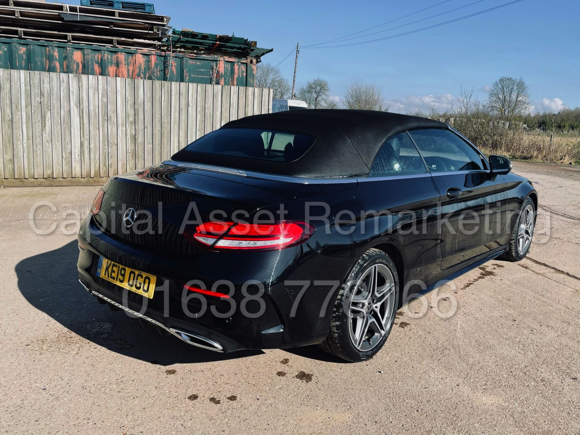 (ON SALE) MERCEDES C220D *AMG LINE -CABRIOLET* (2019) '9G TRONIC AUTO - LEATHER-SAT NAV' *HUGE SPEC* - Image 24 of 60