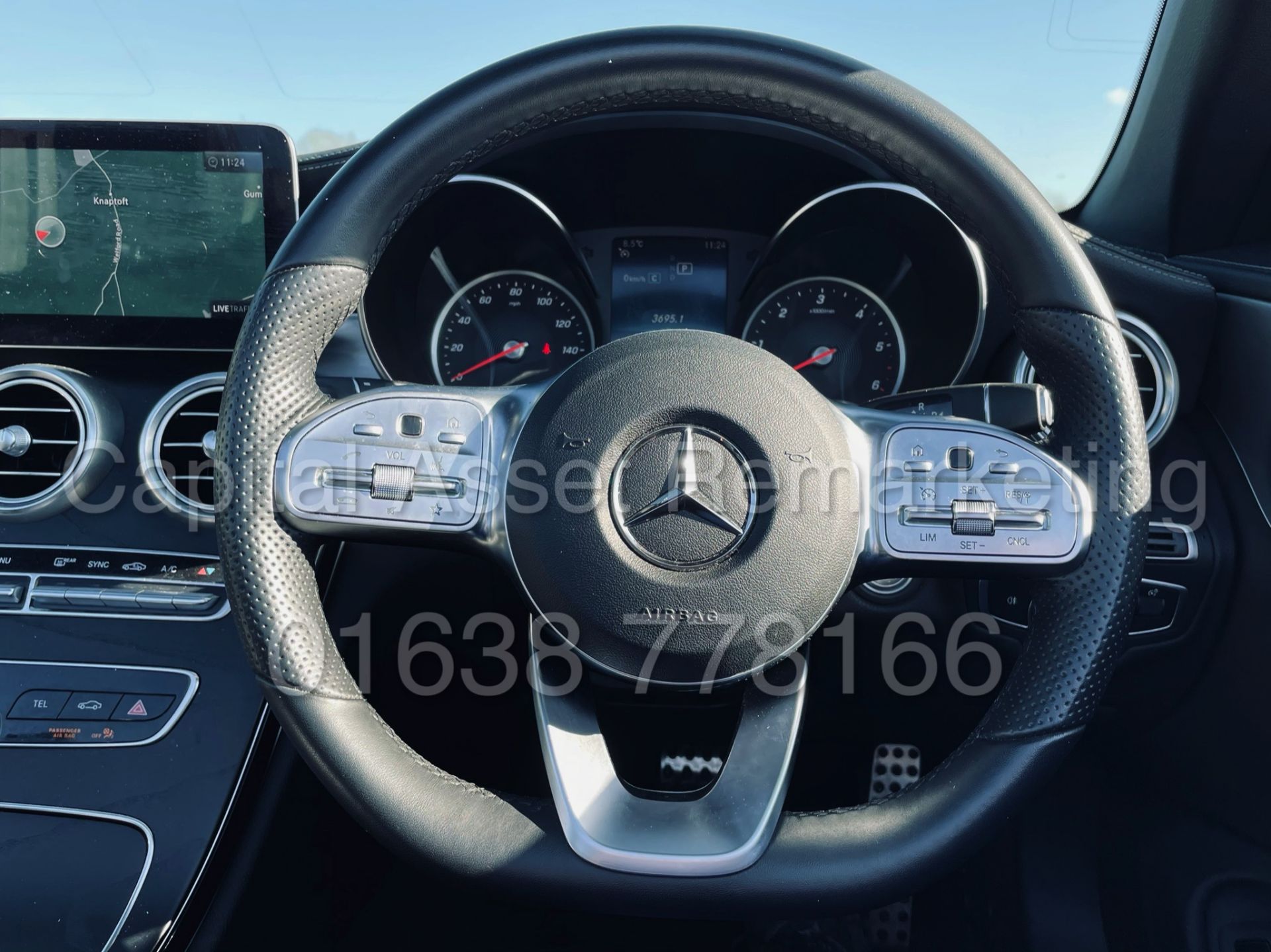 (ON SALE) MERCEDES C220D *AMG LINE -CABRIOLET* (2019) '9G TRONIC AUTO - LEATHER-SAT NAV' *HUGE SPEC* - Image 58 of 60