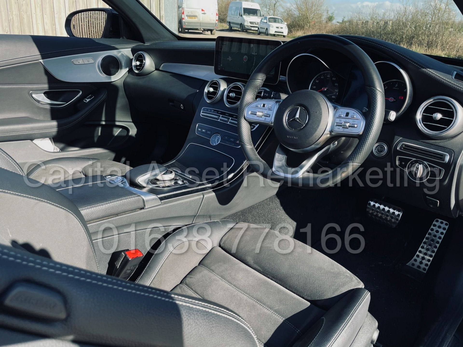 (ON SALE) MERCEDES C220D *AMG LINE -CABRIOLET* (2019) '9G TRONIC AUTO - LEATHER-SAT NAV' *HUGE SPEC* - Image 47 of 60