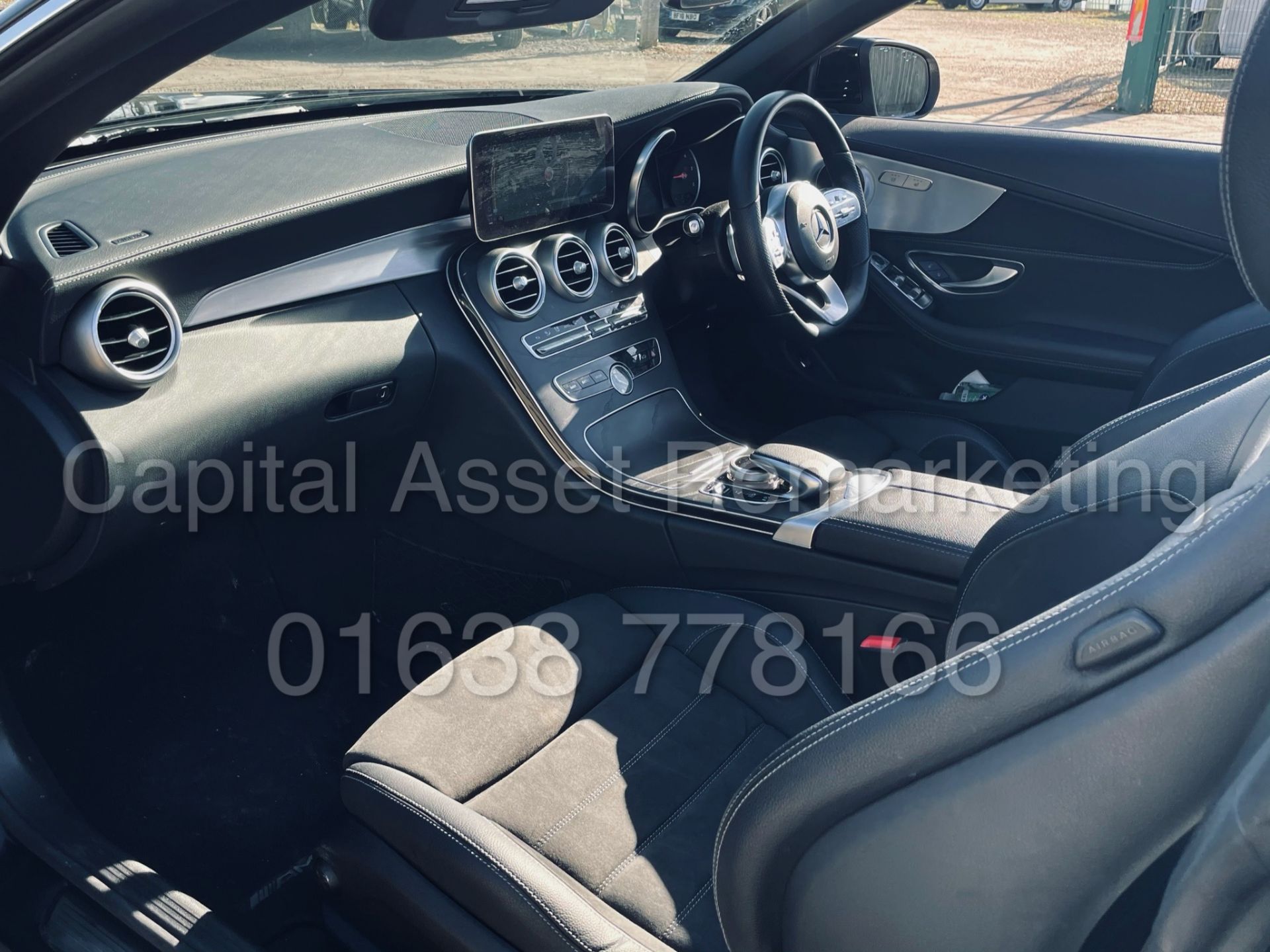 (ON SALE) MERCEDES C220D *AMG LINE -CABRIOLET* (2019) '9G TRONIC AUTO - LEATHER-SAT NAV' *HUGE SPEC* - Image 35 of 60