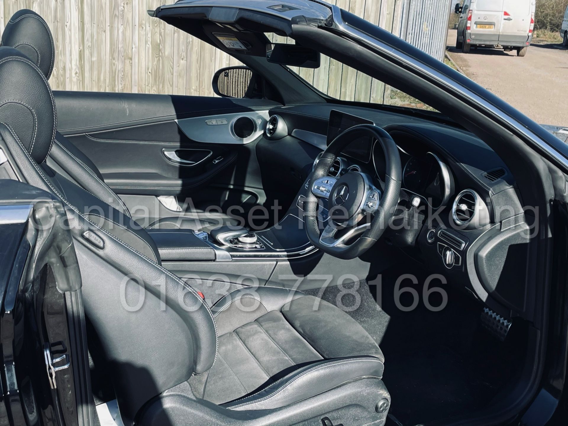 (ON SALE) MERCEDES C220D *AMG LINE -CABRIOLET* (2019) '9G TRONIC AUTO - LEATHER-SAT NAV' *HUGE SPEC* - Image 46 of 60