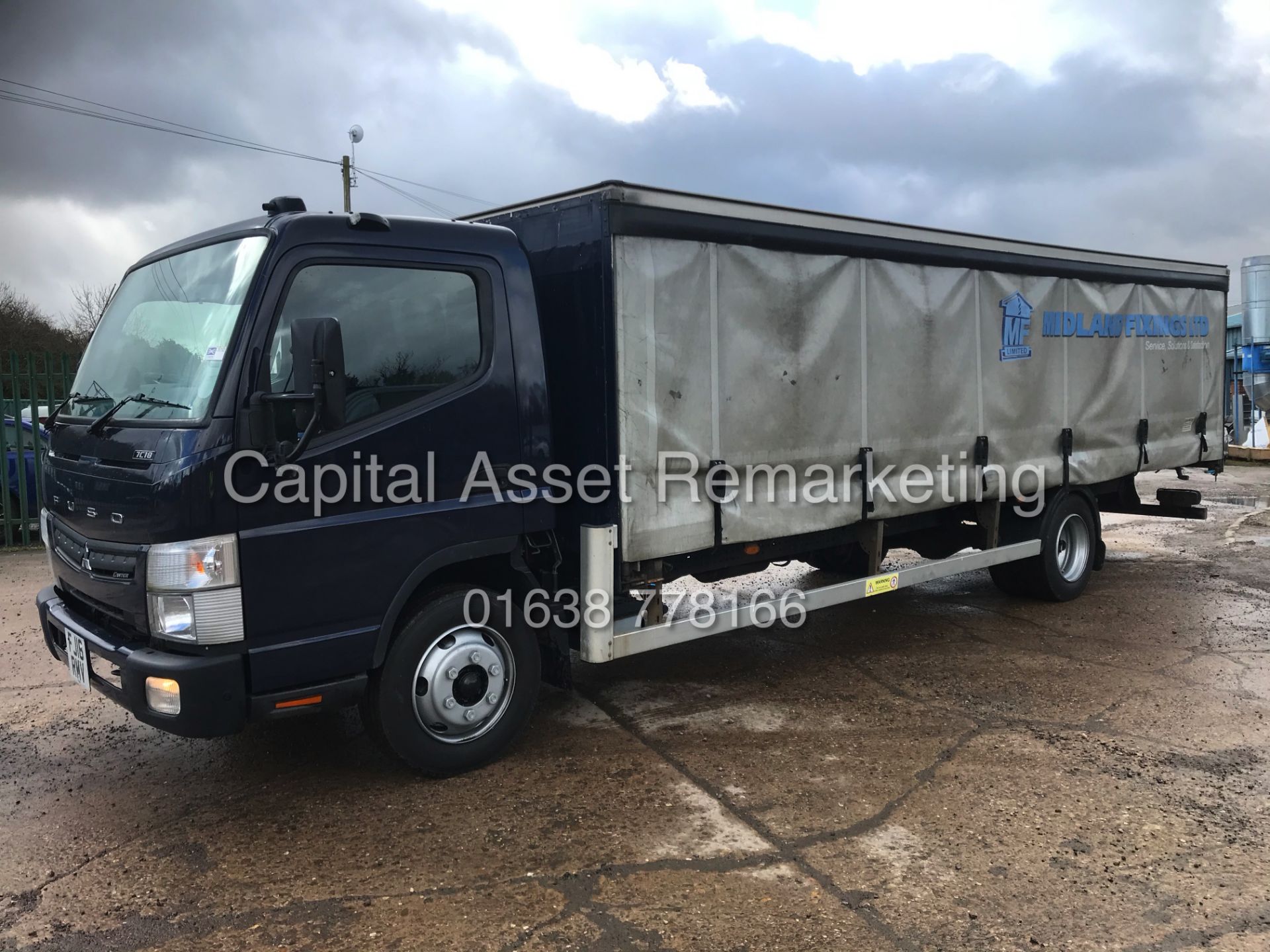 MITSUBISHI FUSO CANTER 7C18 (16 REG) 1 OWNER *EURO 6 / ULEZ COMPLIANT - CURTAIN SIDE BODY - Image 6 of 21