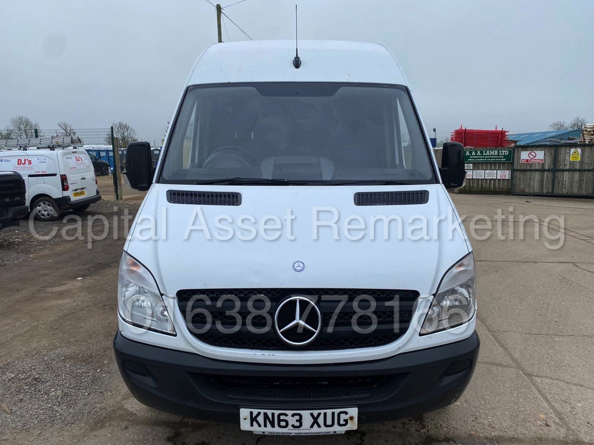 (ON SALE) MERCEDES-BENZ SPRINTER 313 CDI *LWB HI-ROOF* (63 REG) '130 BHP - 6 SPEED' *NO VAT* - Image 2 of 12