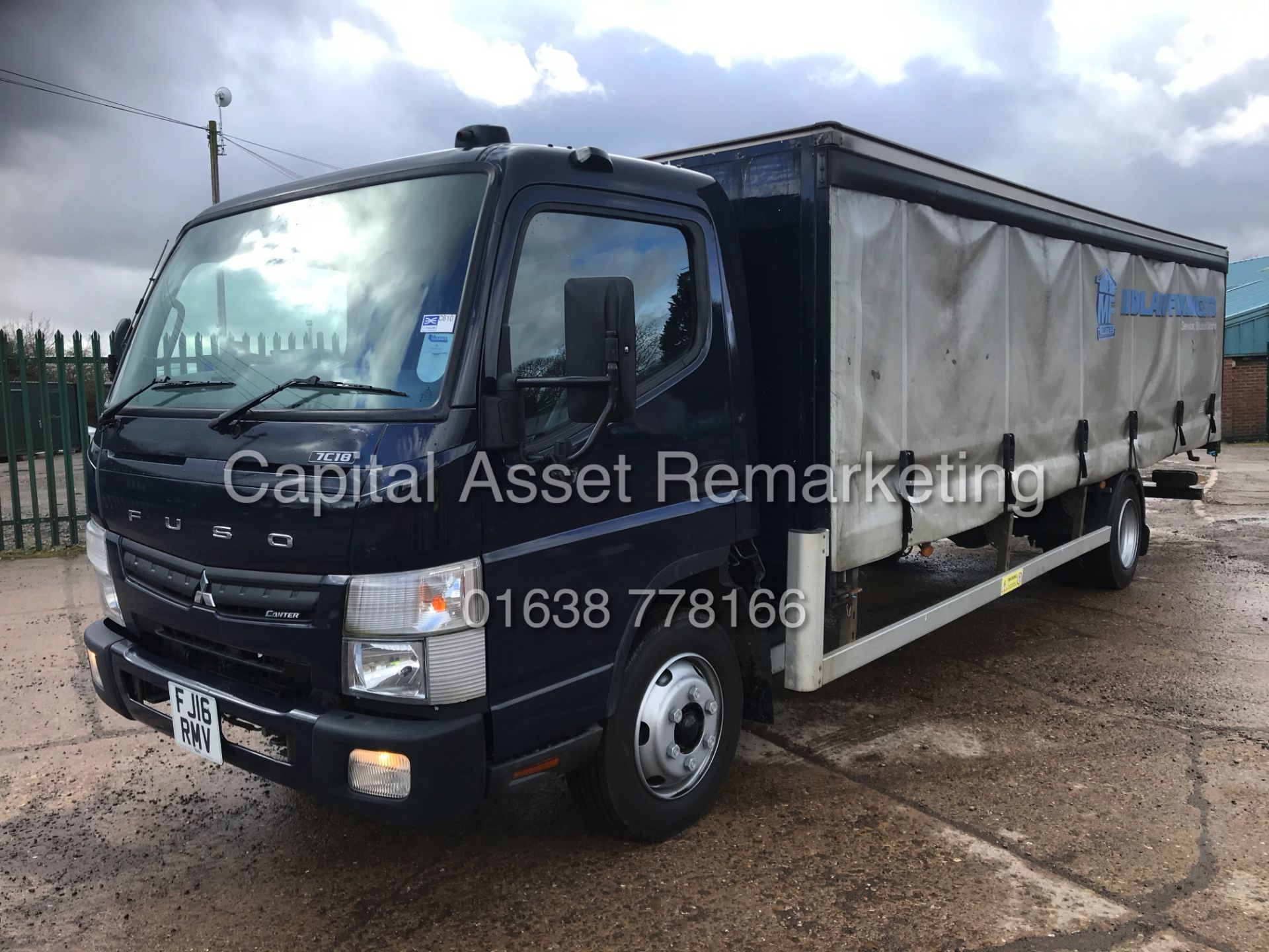 MITSUBISHI FUSO CANTER 7C18 (16 REG) 1 OWNER *EURO 6 / ULEZ COMPLIANT - CURTAIN SIDE BODY - Image 5 of 21