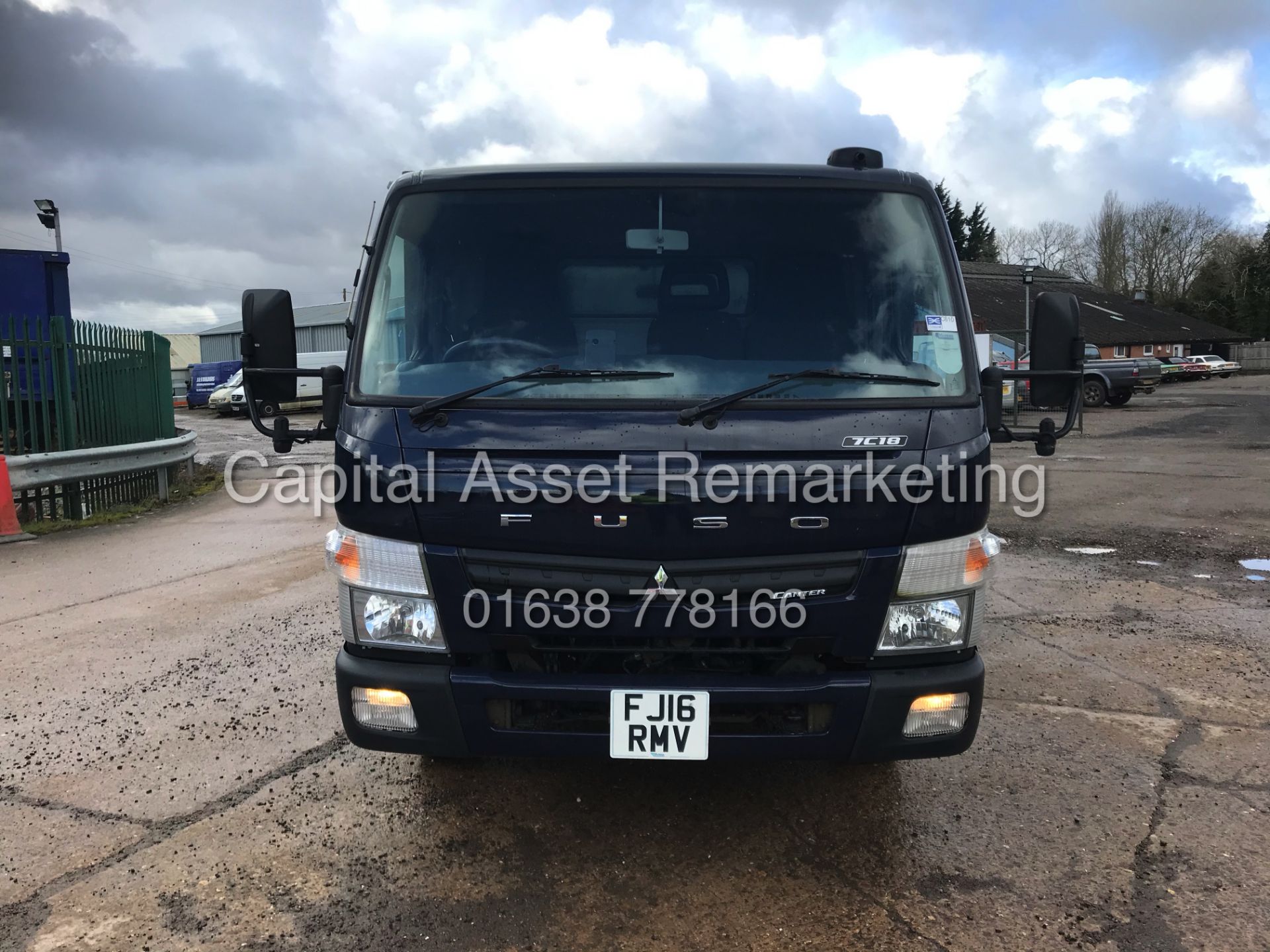 MITSUBISHI FUSO CANTER 7C18 (16 REG) 1 OWNER *EURO 6 / ULEZ COMPLIANT - CURTAIN SIDE BODY - Image 4 of 21