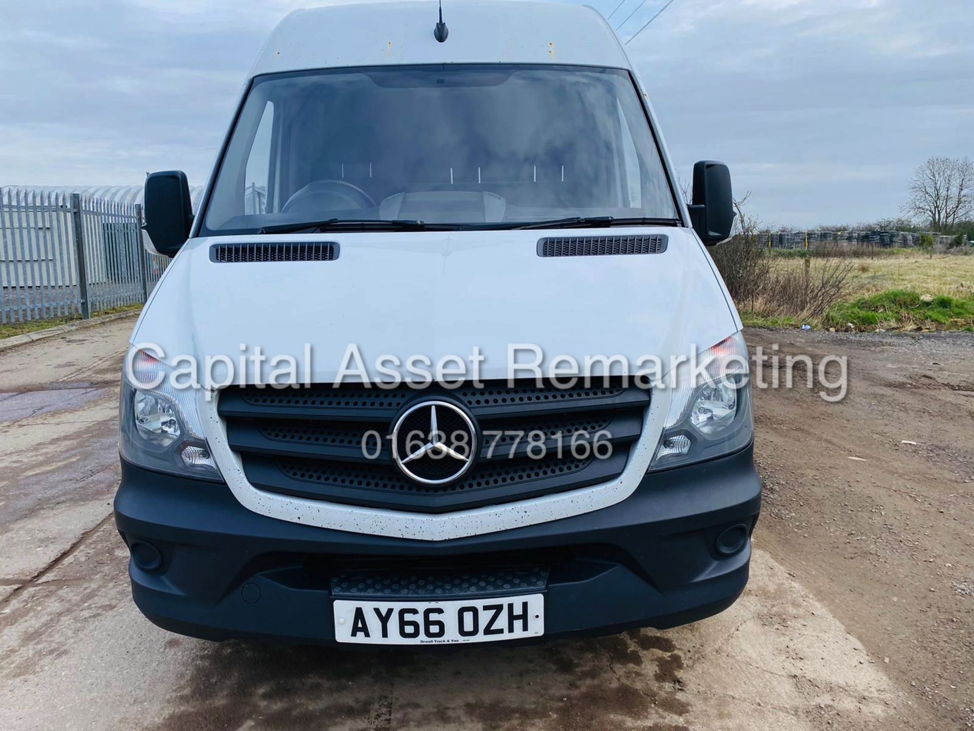 ON SALE MERCEDES SPRINTER 313CDI LWB (66 REG) EURO 6 / ULEZ COMPLIANT - CRUISE - ELEC PACK - 1 OWNER - Image 3 of 14