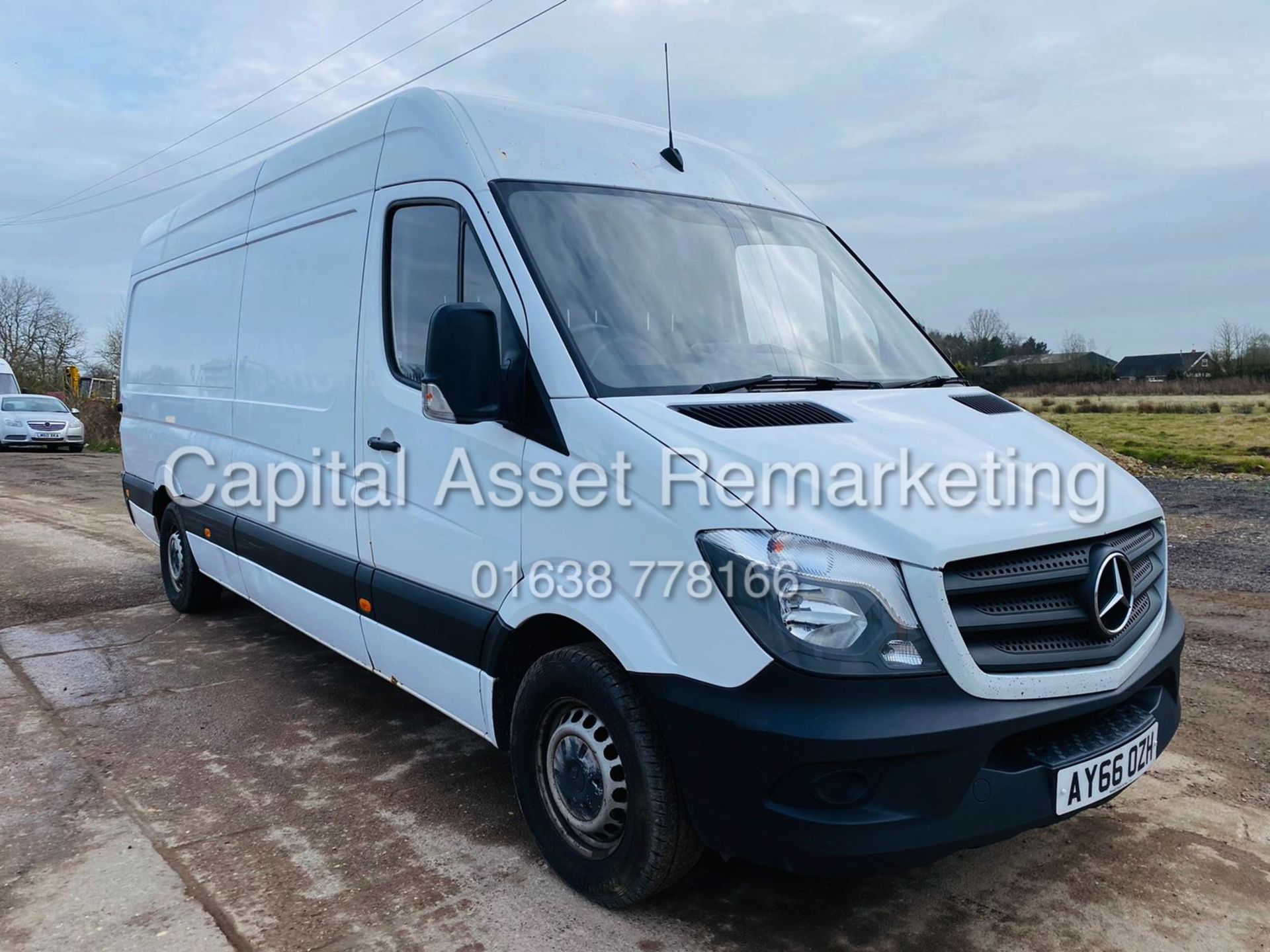 ON SALE MERCEDES SPRINTER 313CDI LWB (66 REG) EURO 6 / ULEZ COMPLIANT - CRUISE - ELEC PACK - 1 OWNER - Image 2 of 14