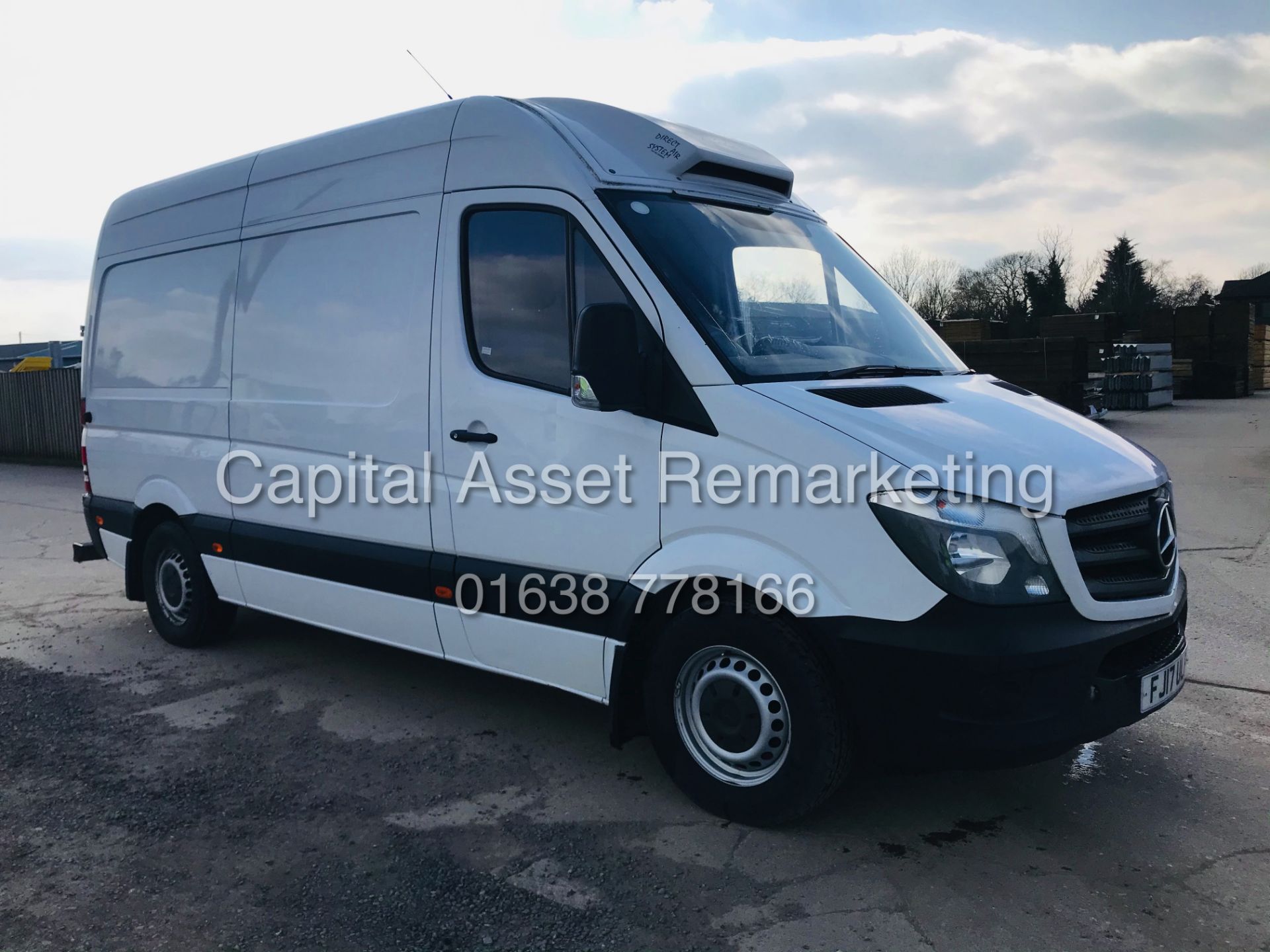 (ON SALE) MERCEDES SPRINTER 316 CDI 'MWB" HIGH ROOF FRIDGE / FREEZER VAN - 17 REG- EURO 6 - 161BHP!! - Image 2 of 16