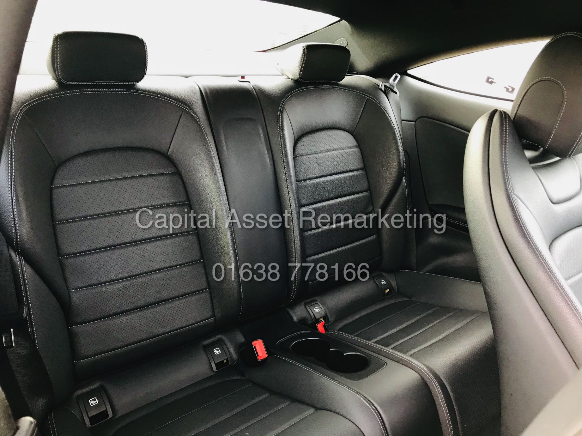 MERCEDES C220d "AMG-LINE" 9G TRONIC COUPE (18 REG) EURO 6 - SAT NAV - LEATHER - REVERSING CAMERA - Image 28 of 29