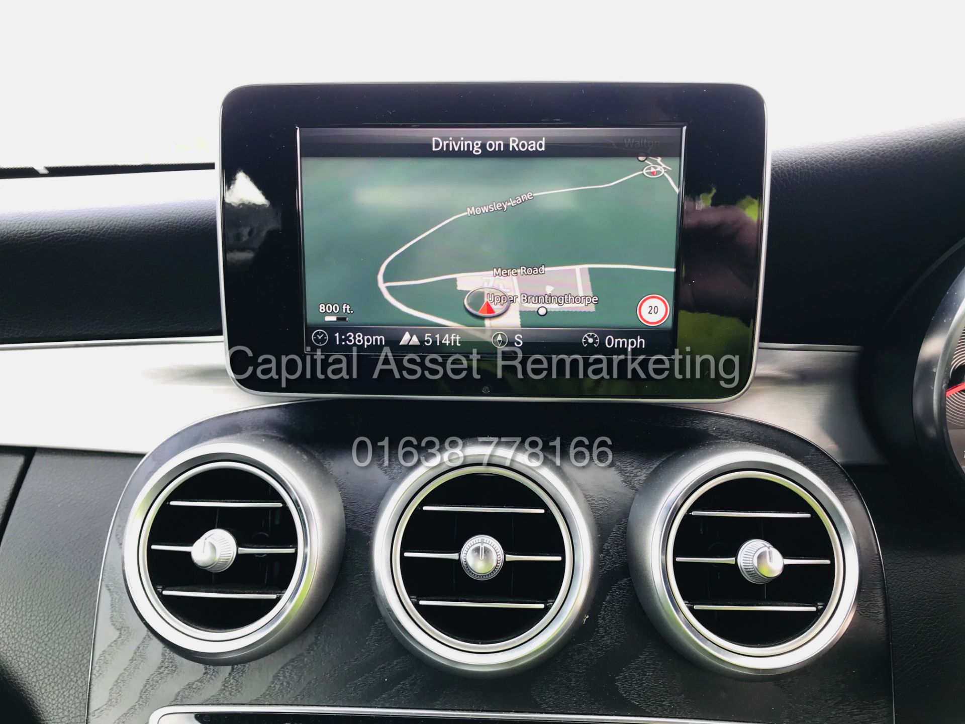 MERCEDES C220d "AMG-LINE" 9G TRONIC COUPE (18 REG) EURO 6 - SAT NAV - LEATHER - REVERSING CAMERA - Image 14 of 29