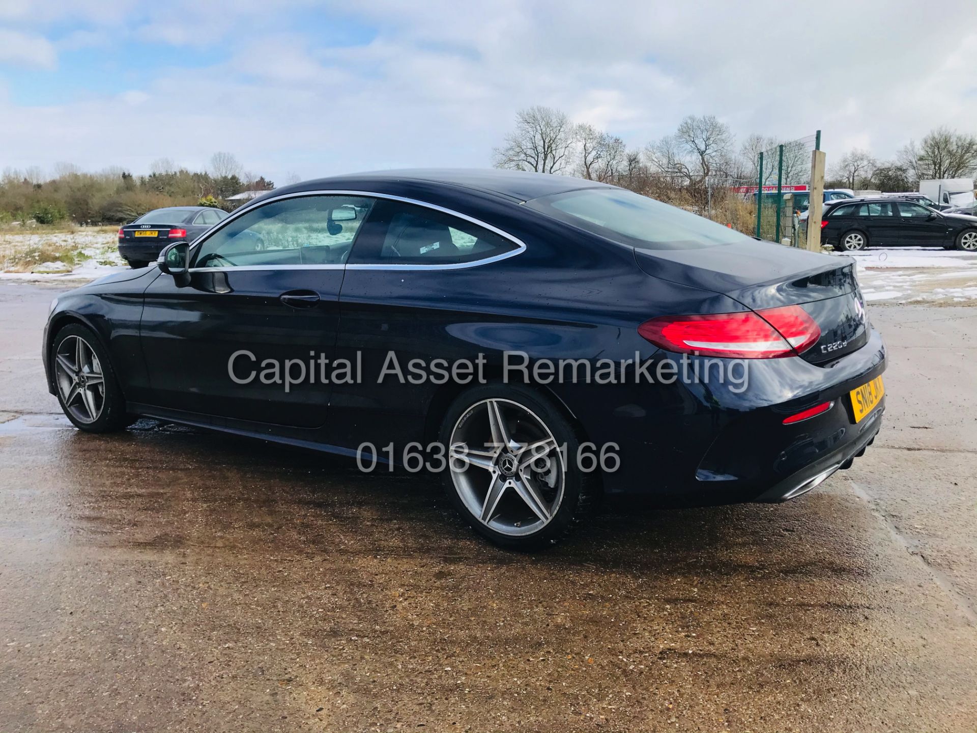 MERCEDES C220d "AMG-LINE" 9G TRONIC COUPE (18 REG) EURO 6 - SAT NAV - LEATHER - REVERSING CAMERA - Image 7 of 29