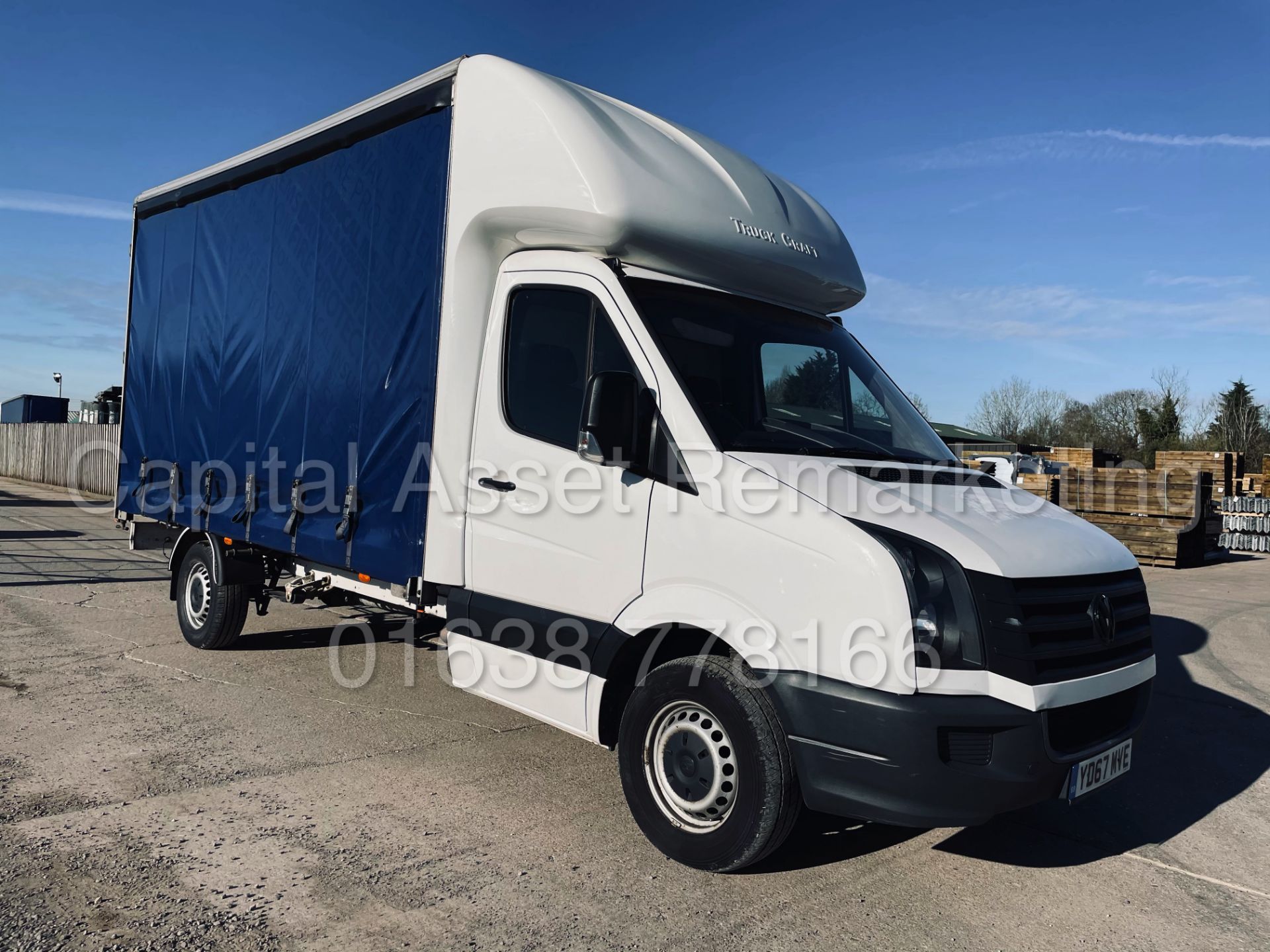 (On Sale) VOLKSWAGEN CRAFTER CR35 *LWB - CURTAIN SIDE / LUTON* (67 REG - EURO 6) '2.0 TDI - 6 SPEED' - Image 3 of 41