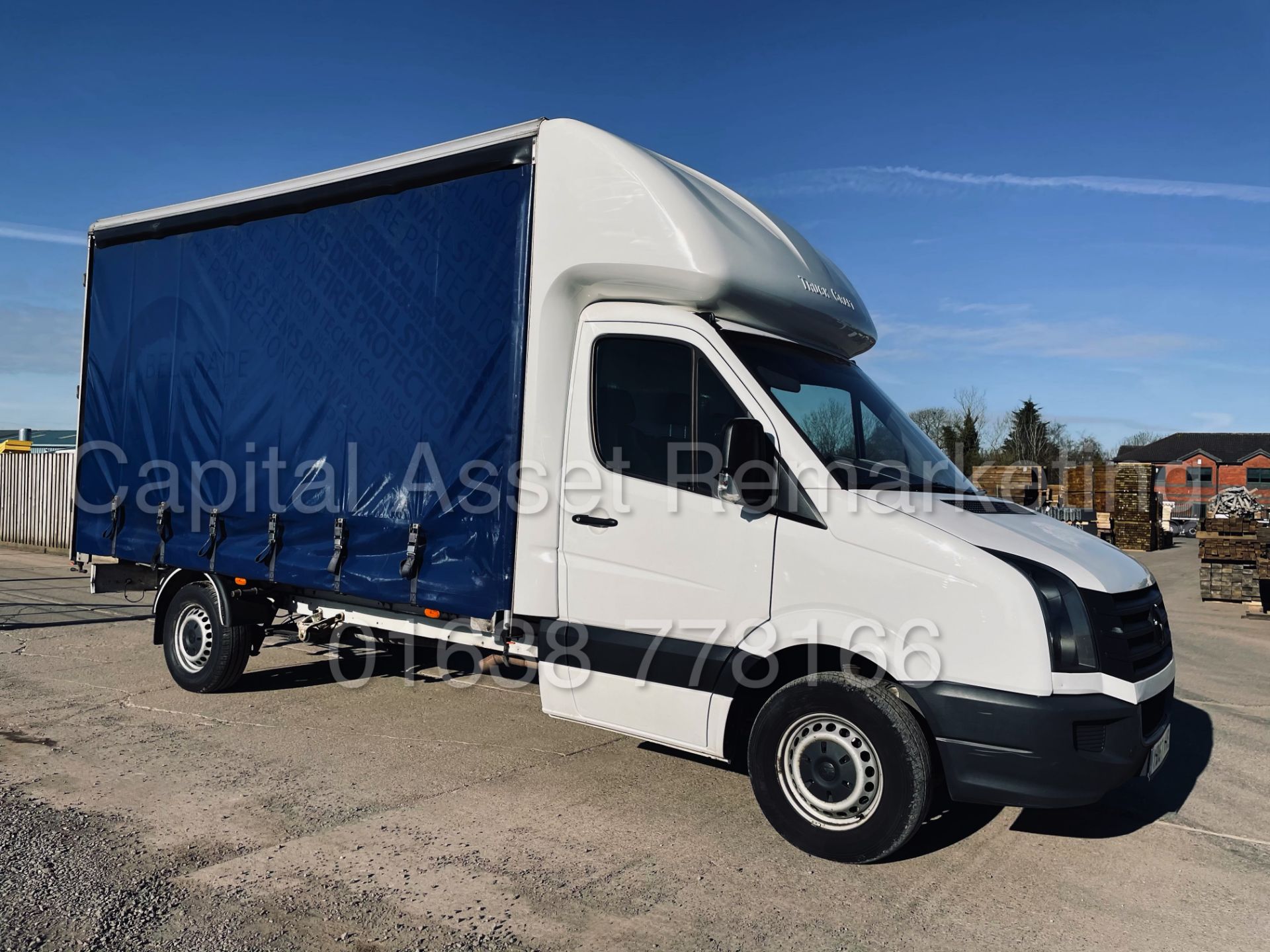 (On Sale) VOLKSWAGEN CRAFTER CR35 *LWB - CURTAIN SIDE / LUTON* (67 REG - EURO 6) '2.0 TDI - 6 SPEED'