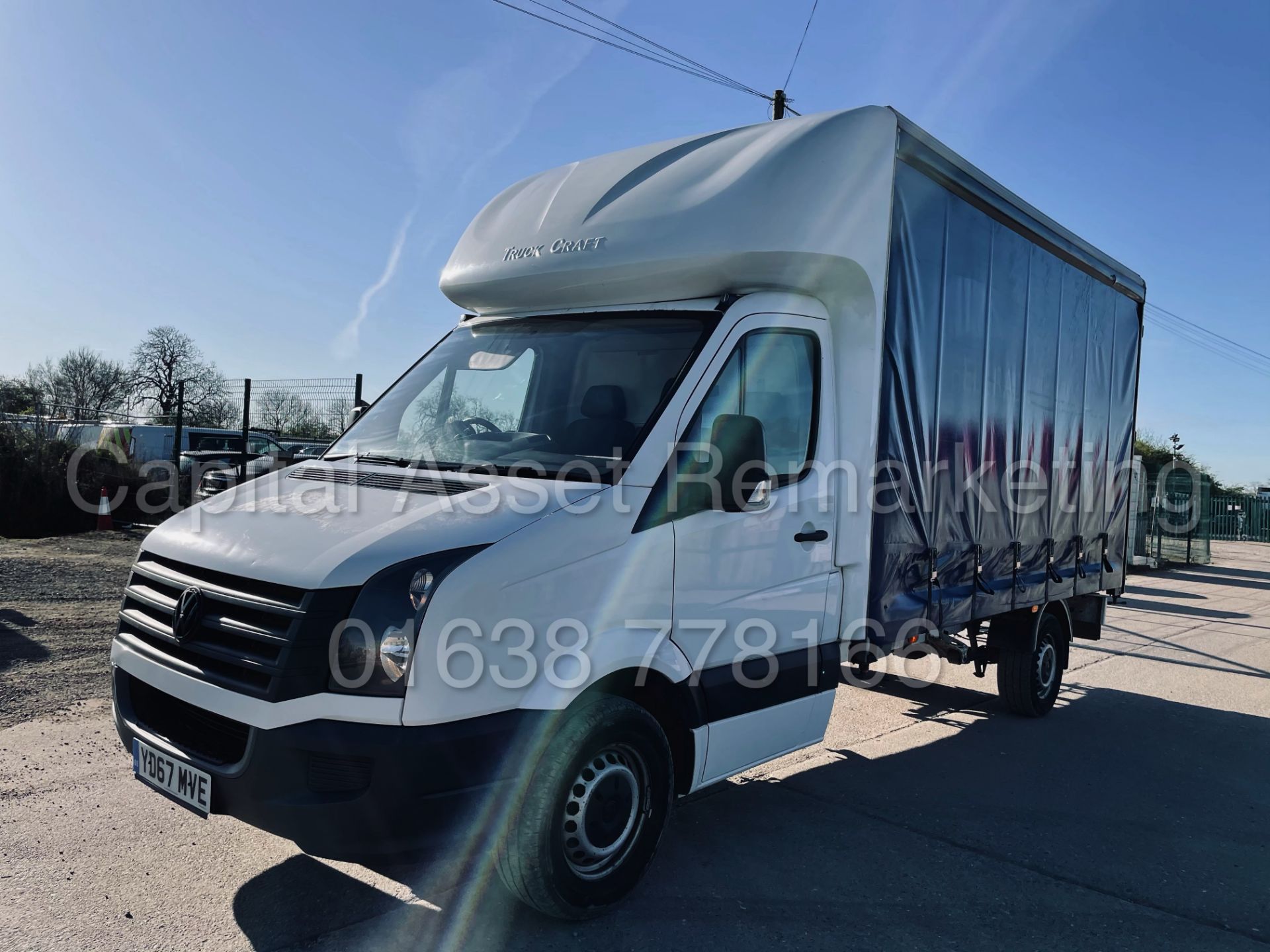 (On Sale) VOLKSWAGEN CRAFTER CR35 *LWB - CURTAIN SIDE / LUTON* (67 REG - EURO 6) '2.0 TDI - 6 SPEED' - Image 5 of 41